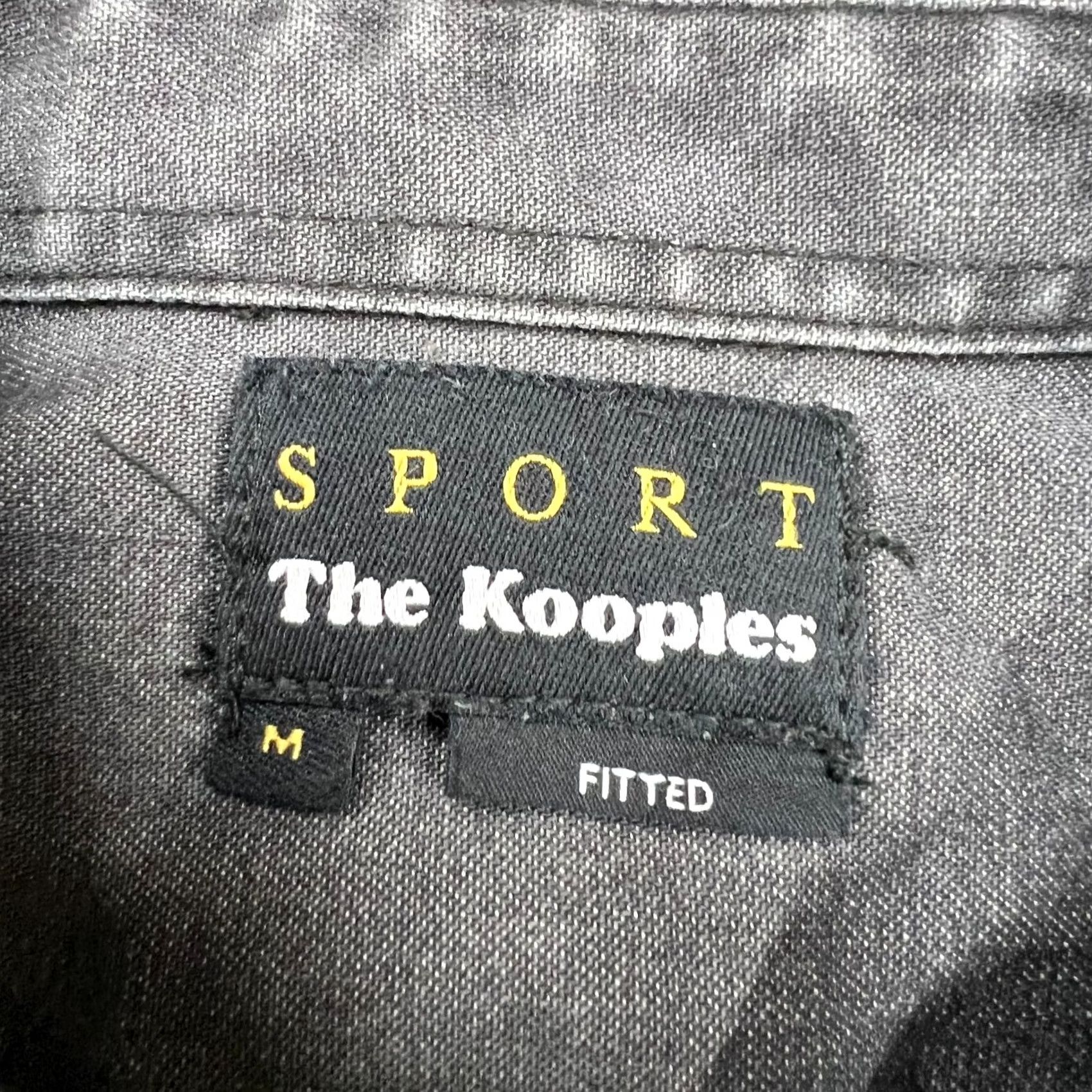 The Kooples The Kooples Shirt Men M Denim Western Long Sleeve Snap Col﻿lared Grey Size US M / EU 48-50 / 2 - 4 Thumbnail
