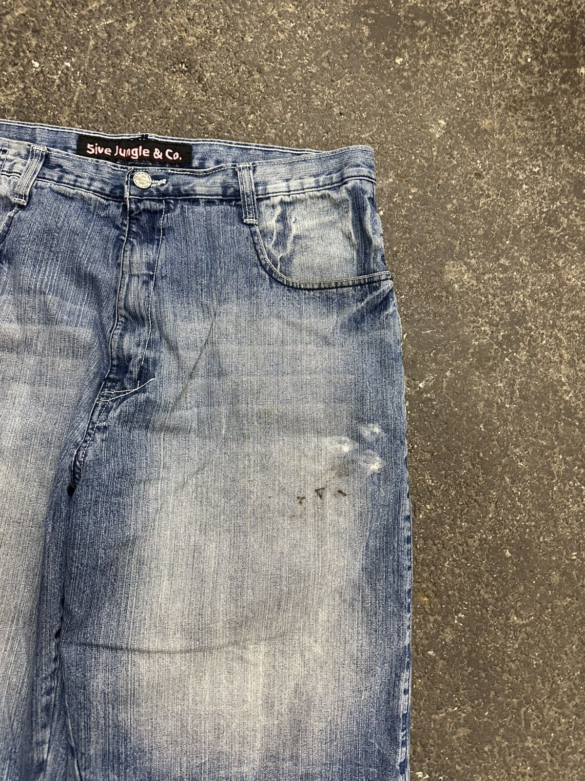 Designer × Vintage Y2K five jungle baggy jorts Size US 37 - 5 Thumbnail