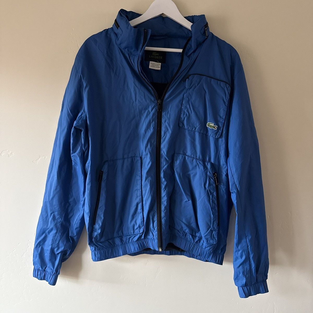 Lacoste Vintage Lacoste Rain Jacket Size US L / EU 52-54 / 3 - 1 Thumbnail