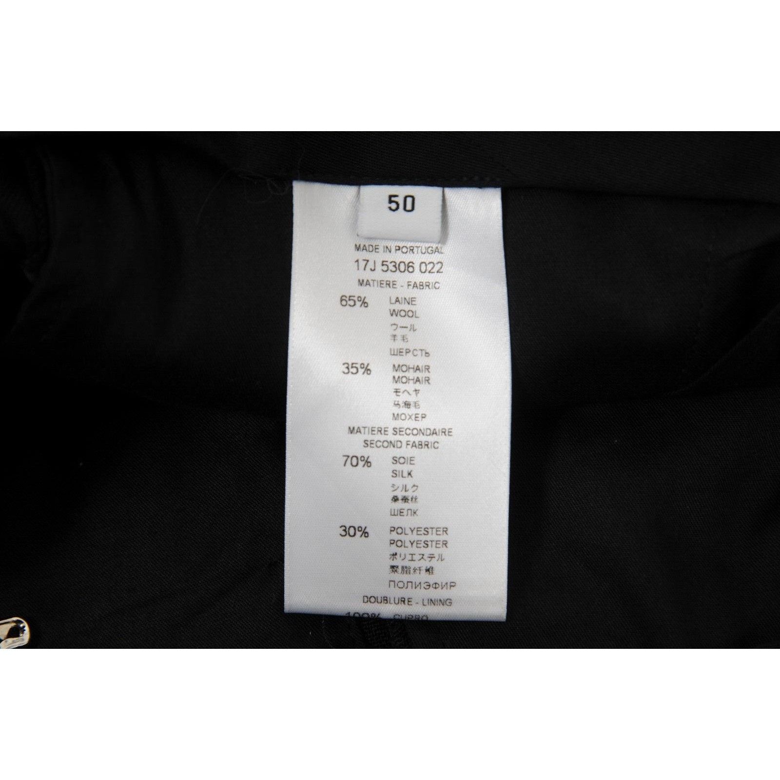 Givenchy Pleated Shorts Black Wool Blend Size US 34 / EU 50 - 5 Thumbnail