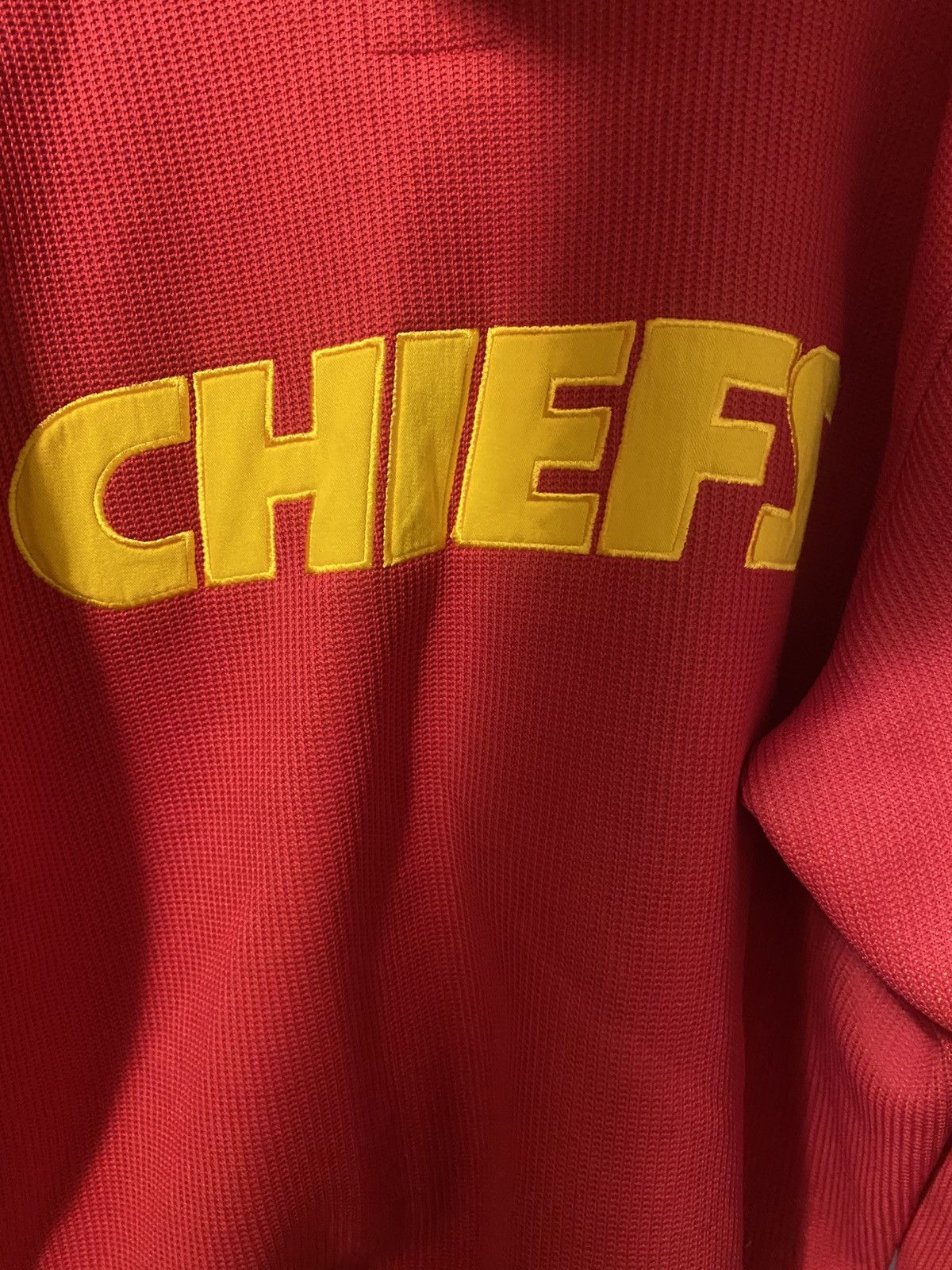 NFL NFL Kansas City Chiefs Hoodie Jacket Sherpa Lined Waffle Size US XXL / EU 58 / 5 - 5 Thumbnail