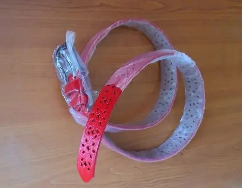 Other Red Floral Theme Belt Size ONE SIZE - 4 Thumbnail
