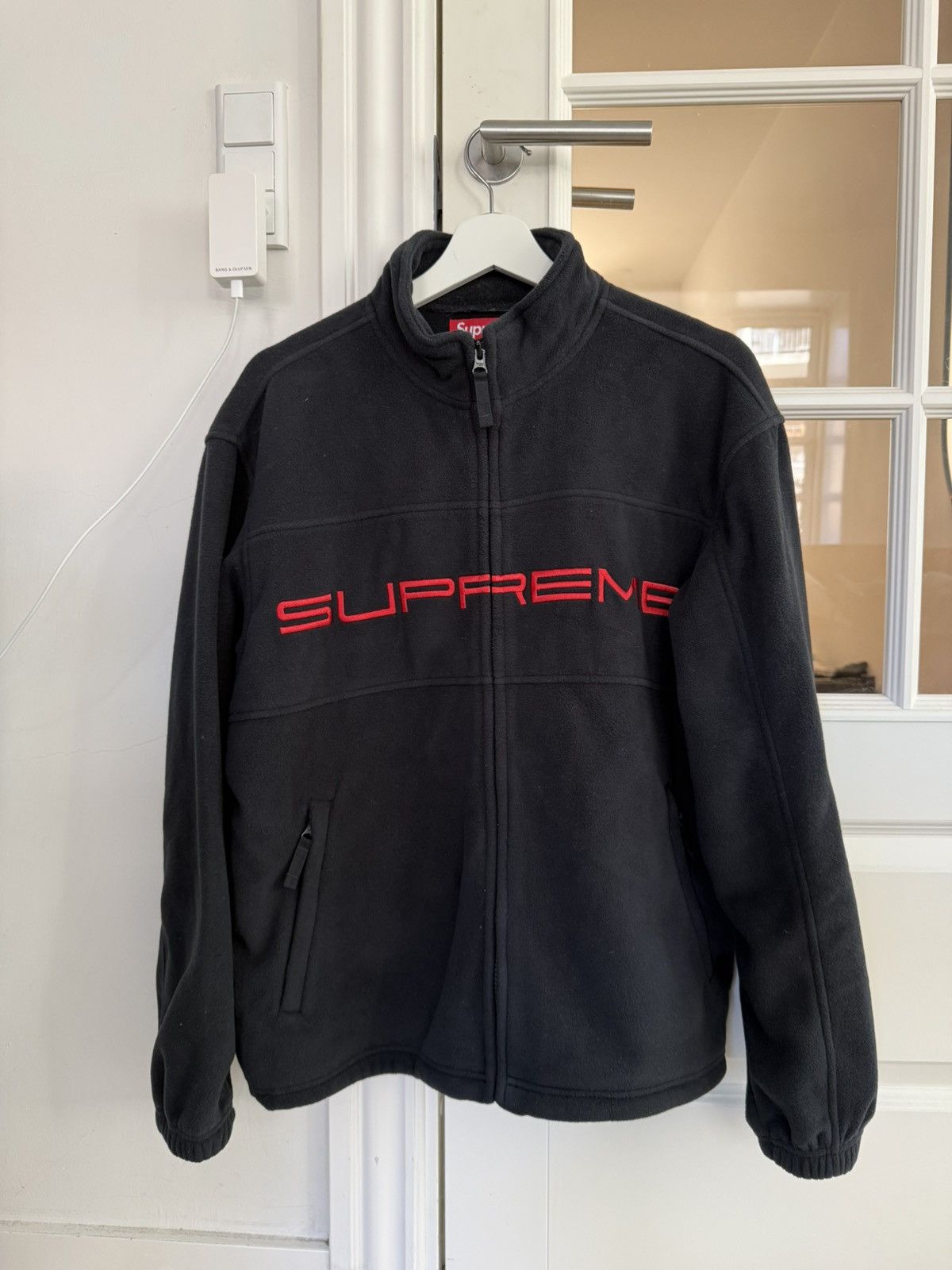 Supreme Supreme polartec zipup jacket (BLACK) FW23 Size US M / EU 48-50 / 2 - 2 Thumbnail
