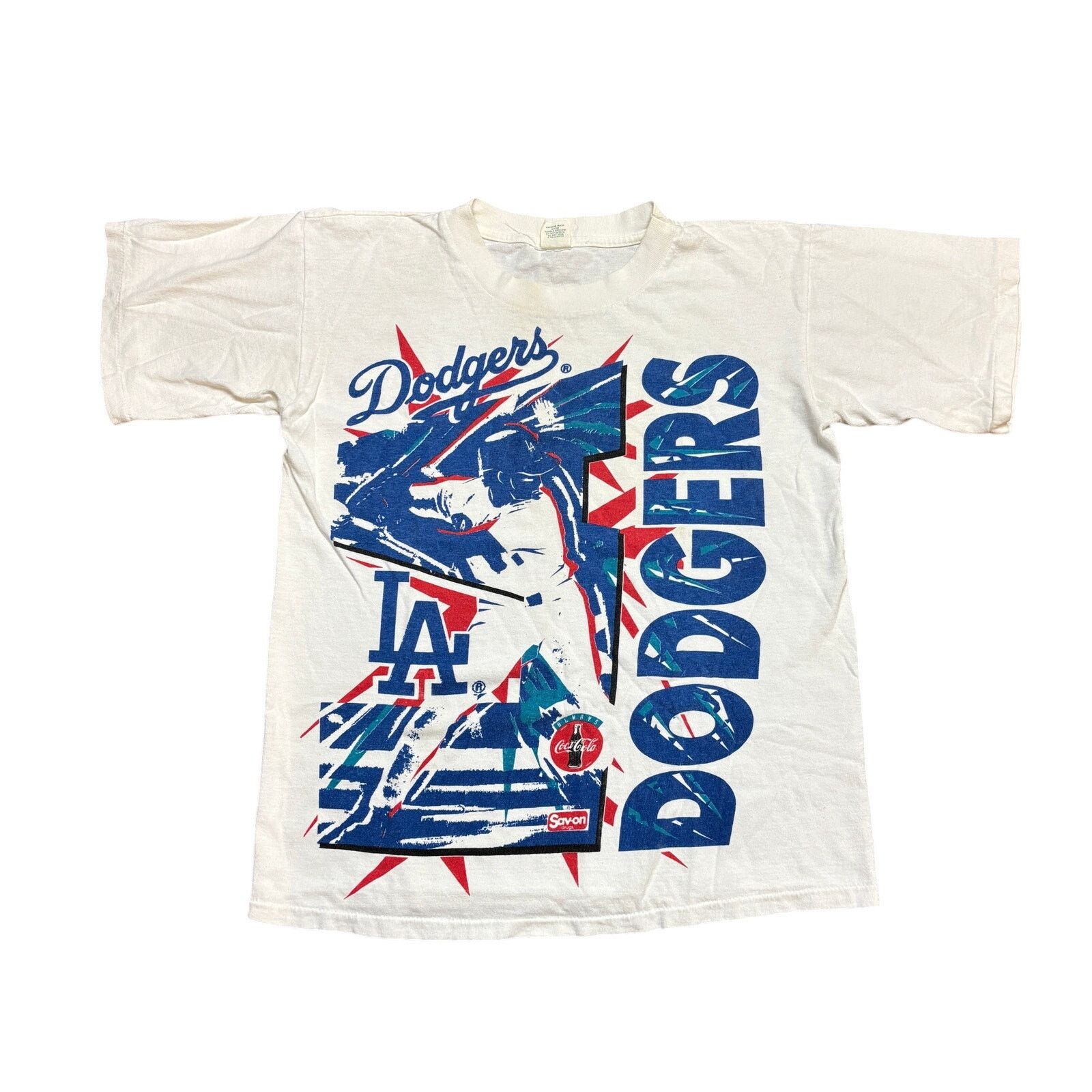MLB × Vintage Vintage Los Angeles Dodgers Coca Cola AOP Shirt Men's Large Size US L / EU 52-54 / 3 - 1 Thumbnail