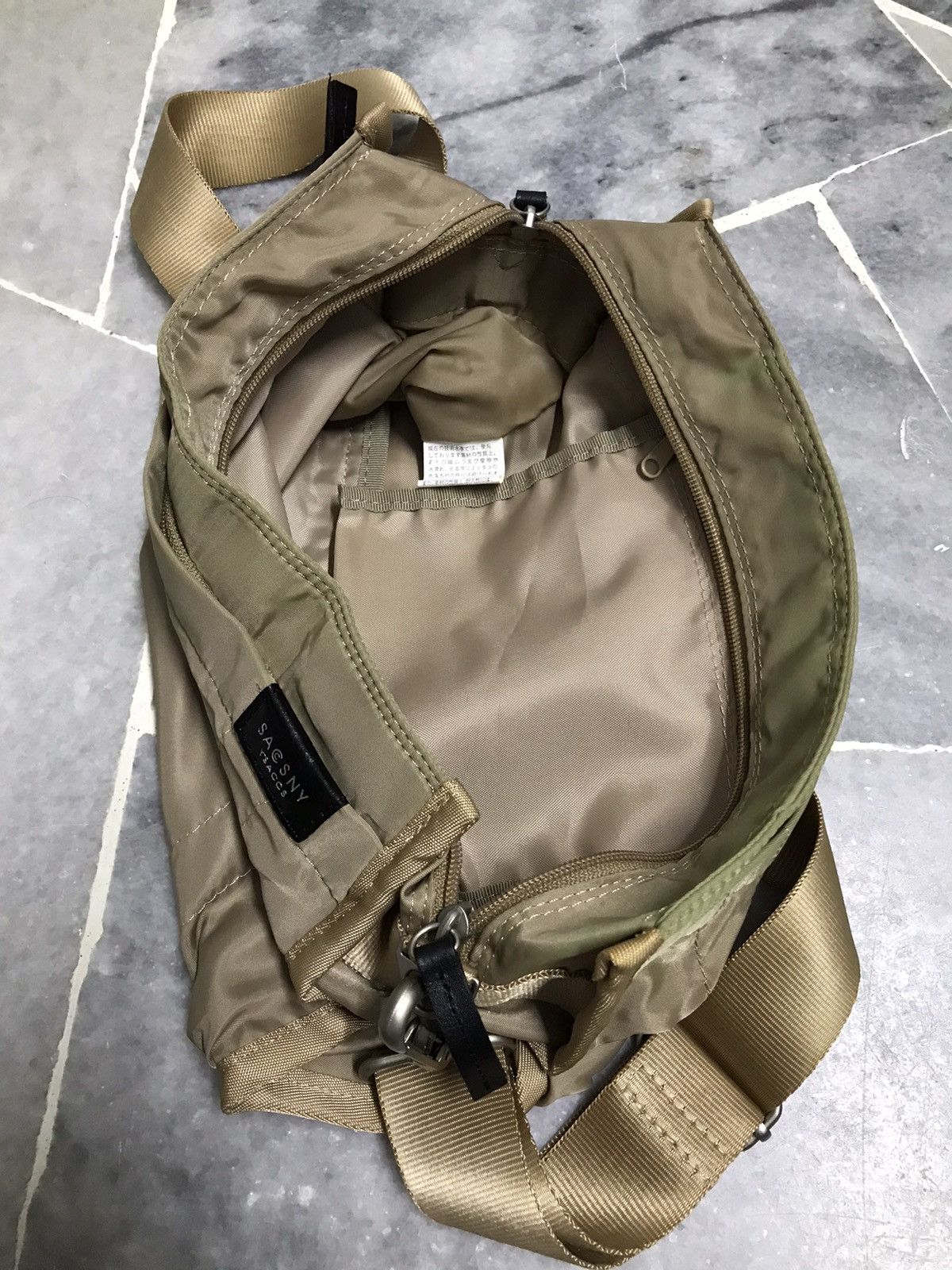Y's × Yohji Yamamoto Y’SACCS Yohji Yamamoto Small Sling Bag Size ONE SIZE - 8 Thumbnail