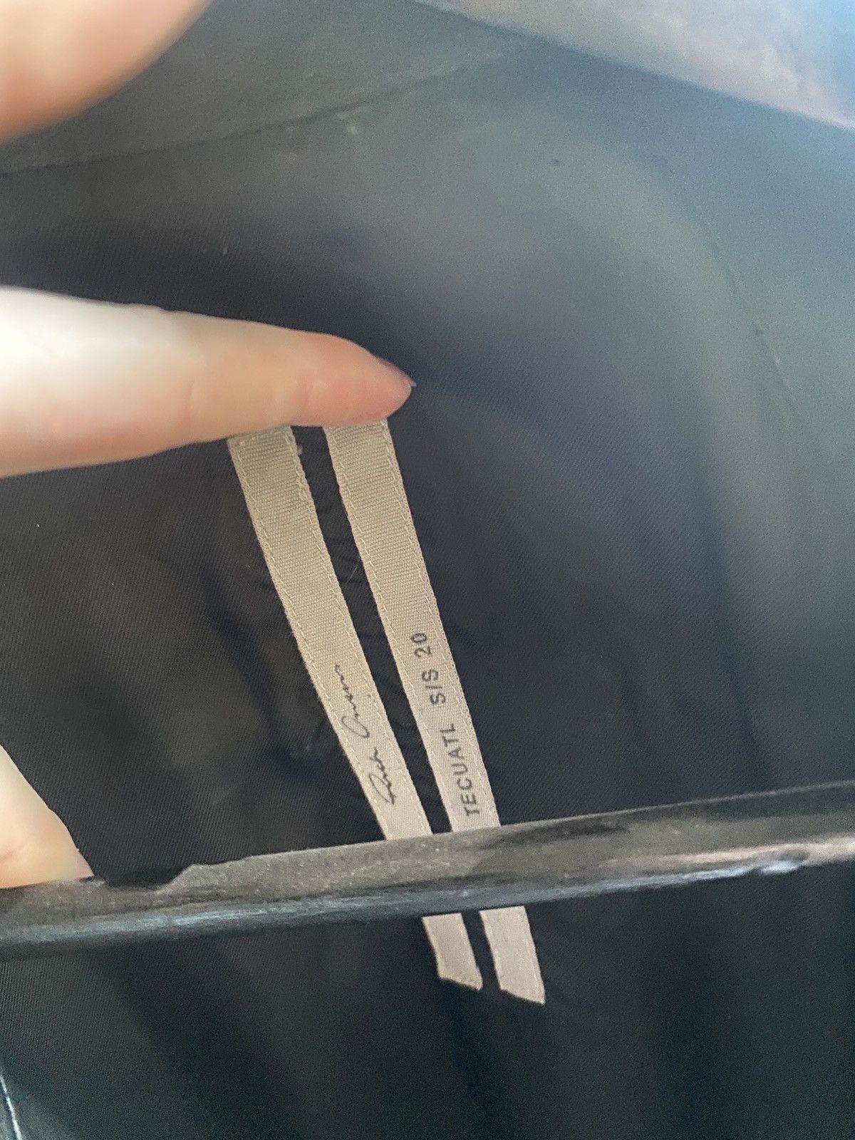 Rick Owens Rick Owens SS20 Tecuatl Lambskin Leather Jacket Size US M / EU 48-50 / 2 - 3 Thumbnail