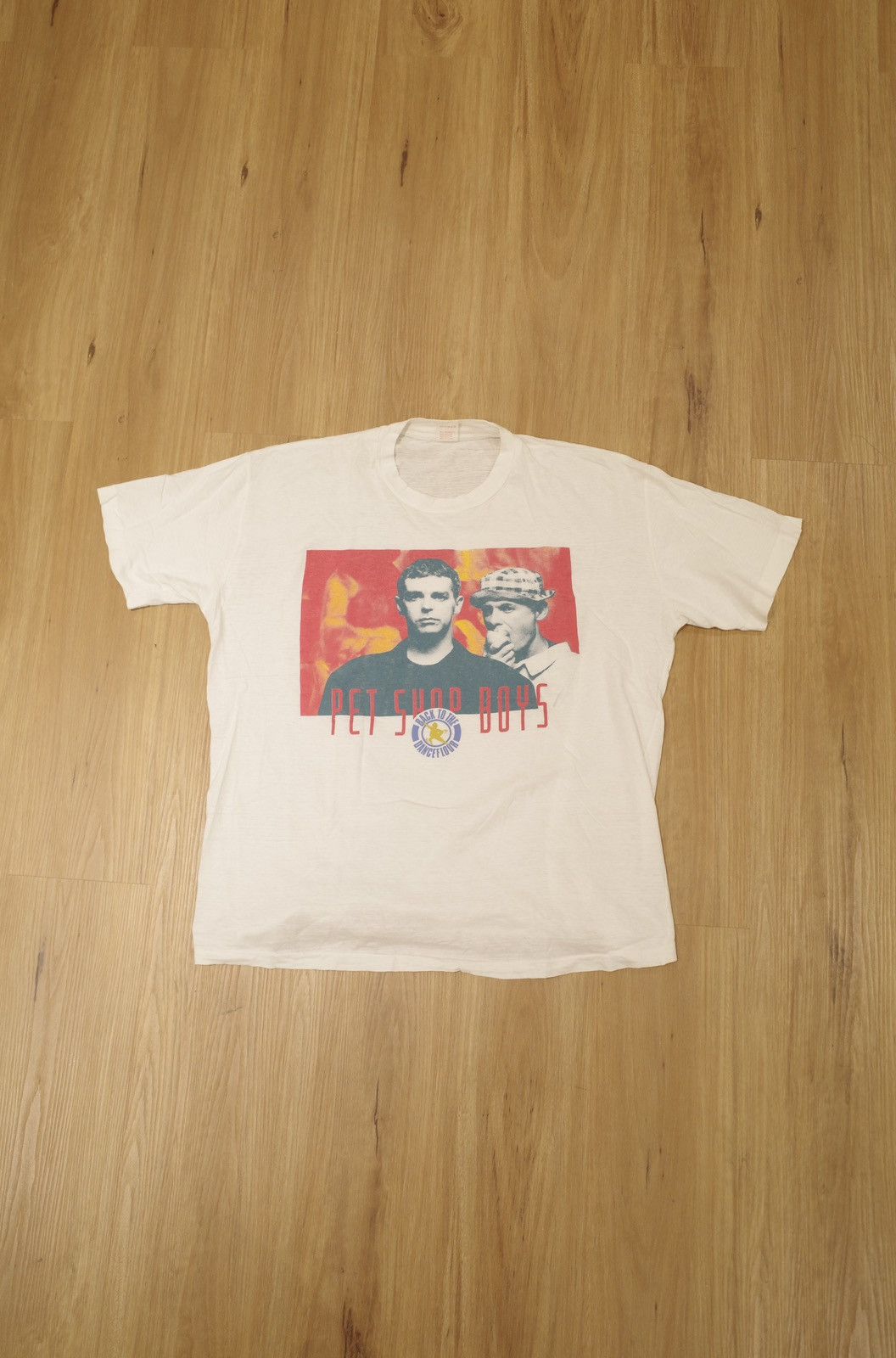 Band Tees Vintage 90s Pet Shop Boys Back To The Dance Floor T-Shirt Size US XXL / EU 58 / 5 - 1 Thumbnail