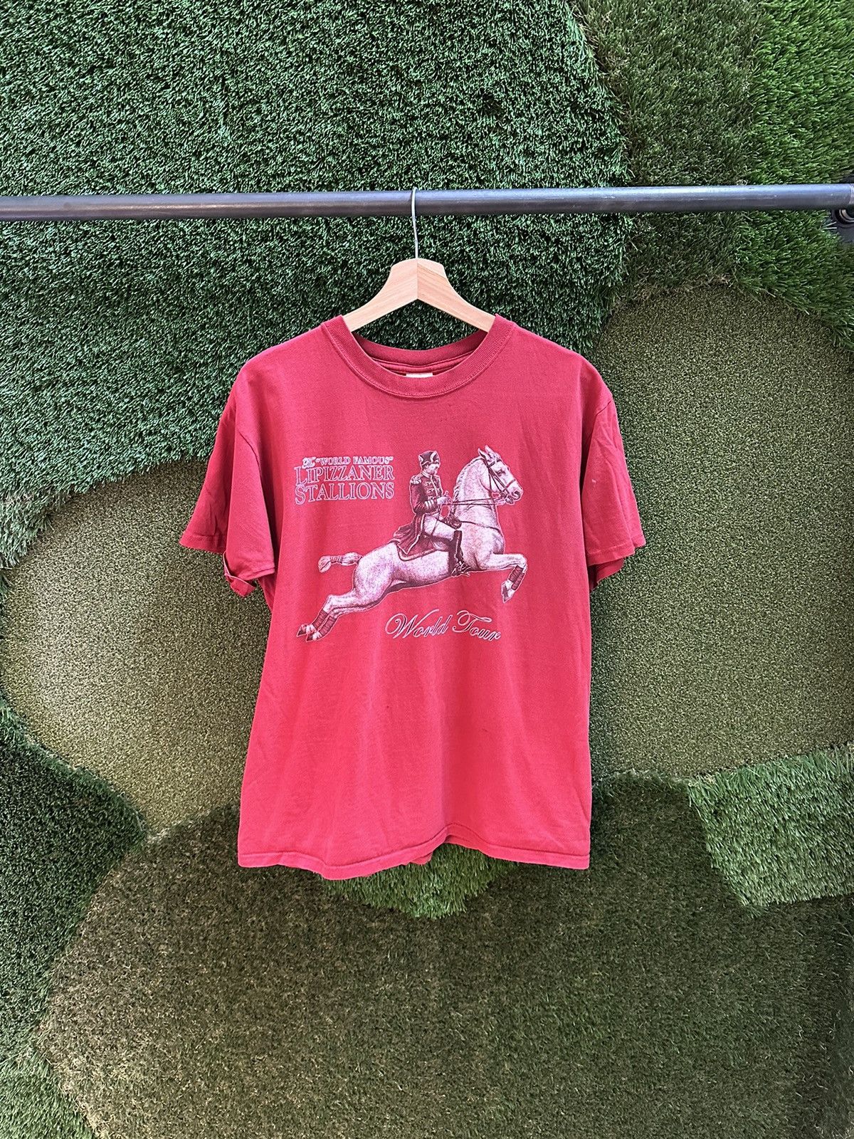 Vintage Vintage Lipizzaner Stallions Tour T-shirt Large Size US L / EU 52-54 / 3 - 1 Thumbnail