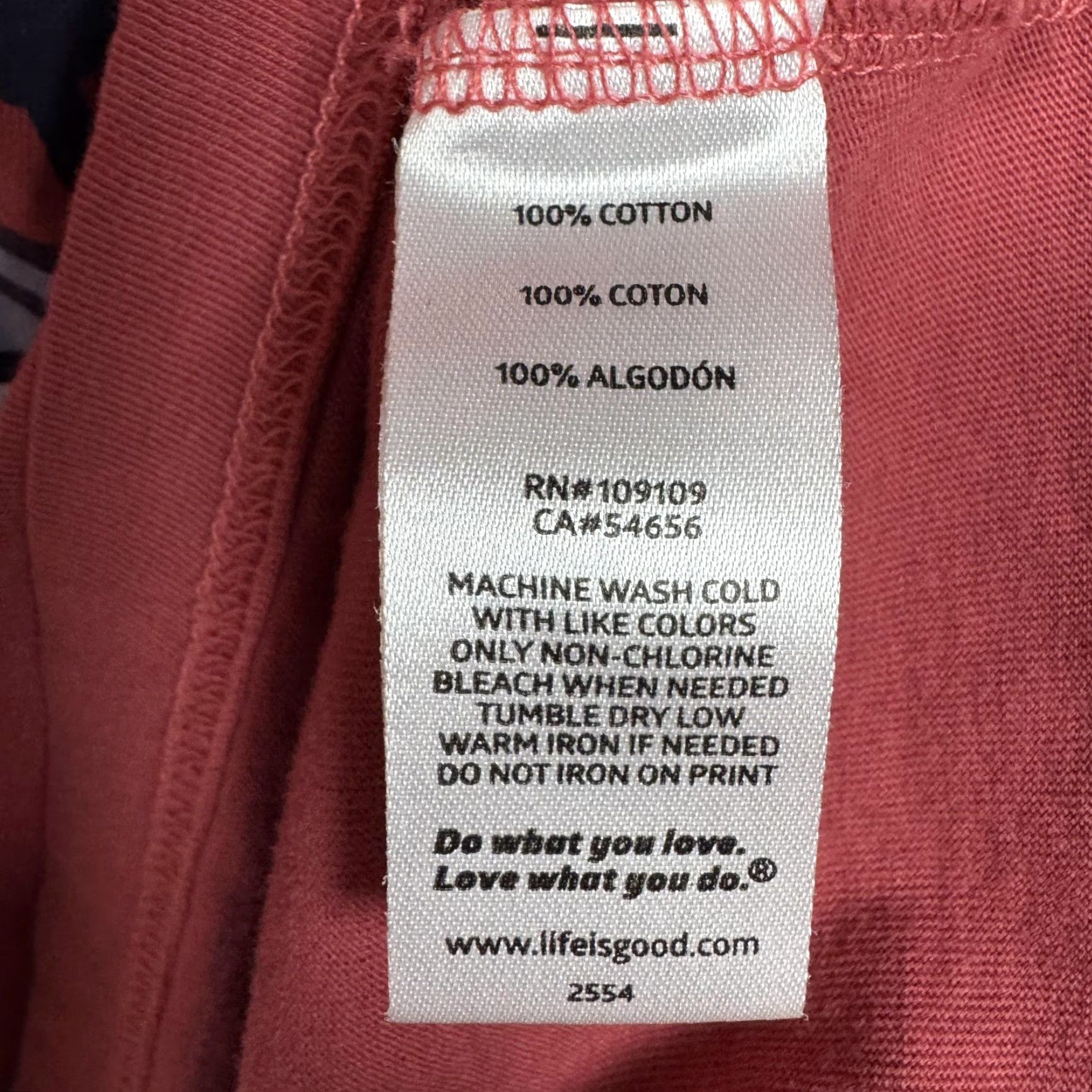 Life is Good Life is Good Shirt Mens Small Red Social Distancing Fishing Funny Graphic Tee Size US S / EU 44-46 / 1 - 5 Thumbnail