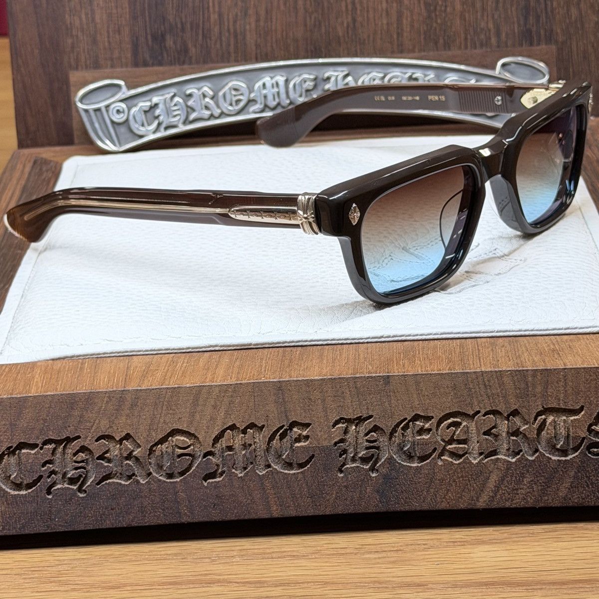 Chrome Hearts Chrome Hearts PEN 15 1/1 Sunglasses Size ONE SIZE - 5 Thumbnail