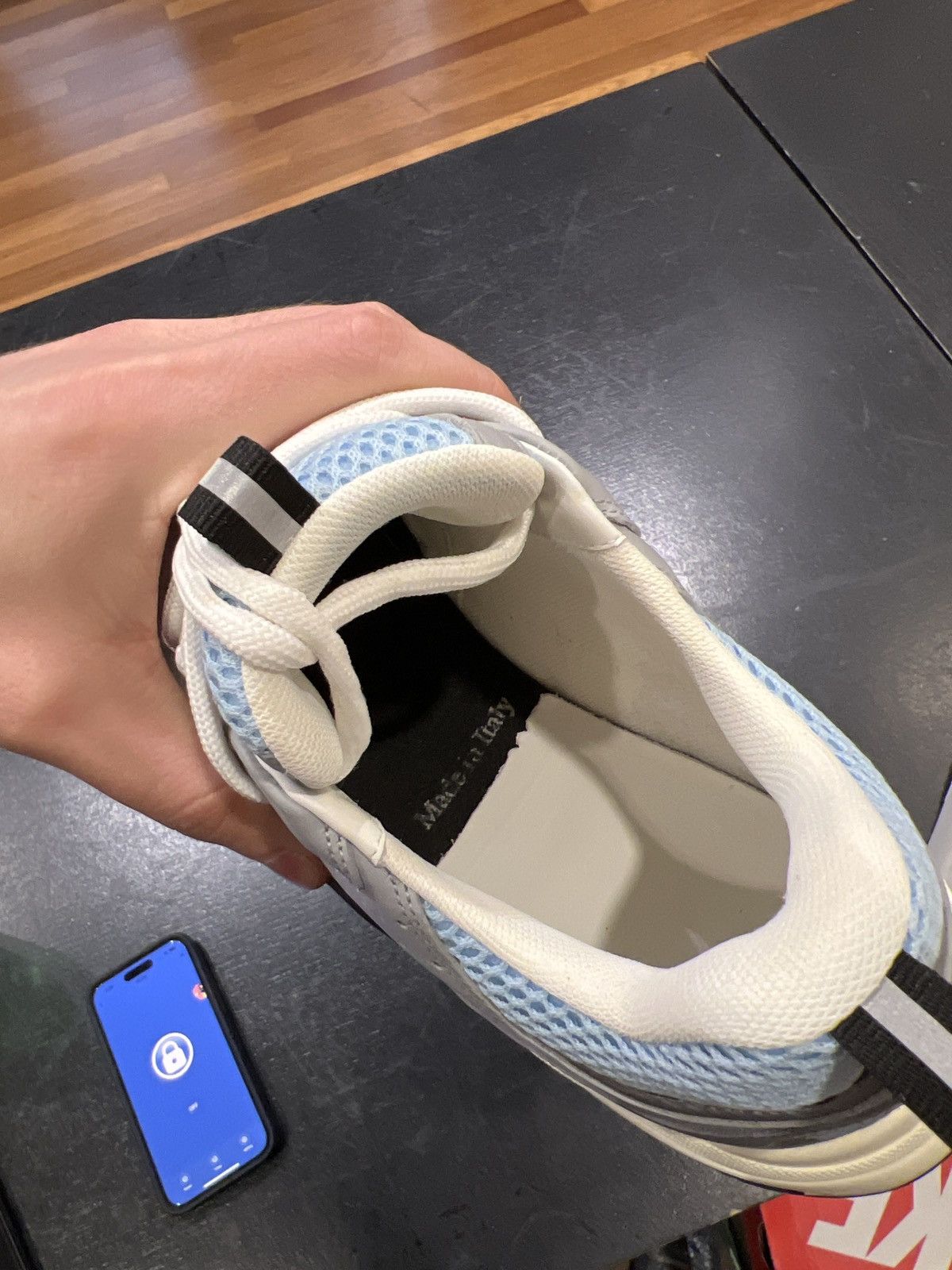 Dior Dior b22 white blue grey sneakers Size US 8 / EU 41 - 9 Thumbnail