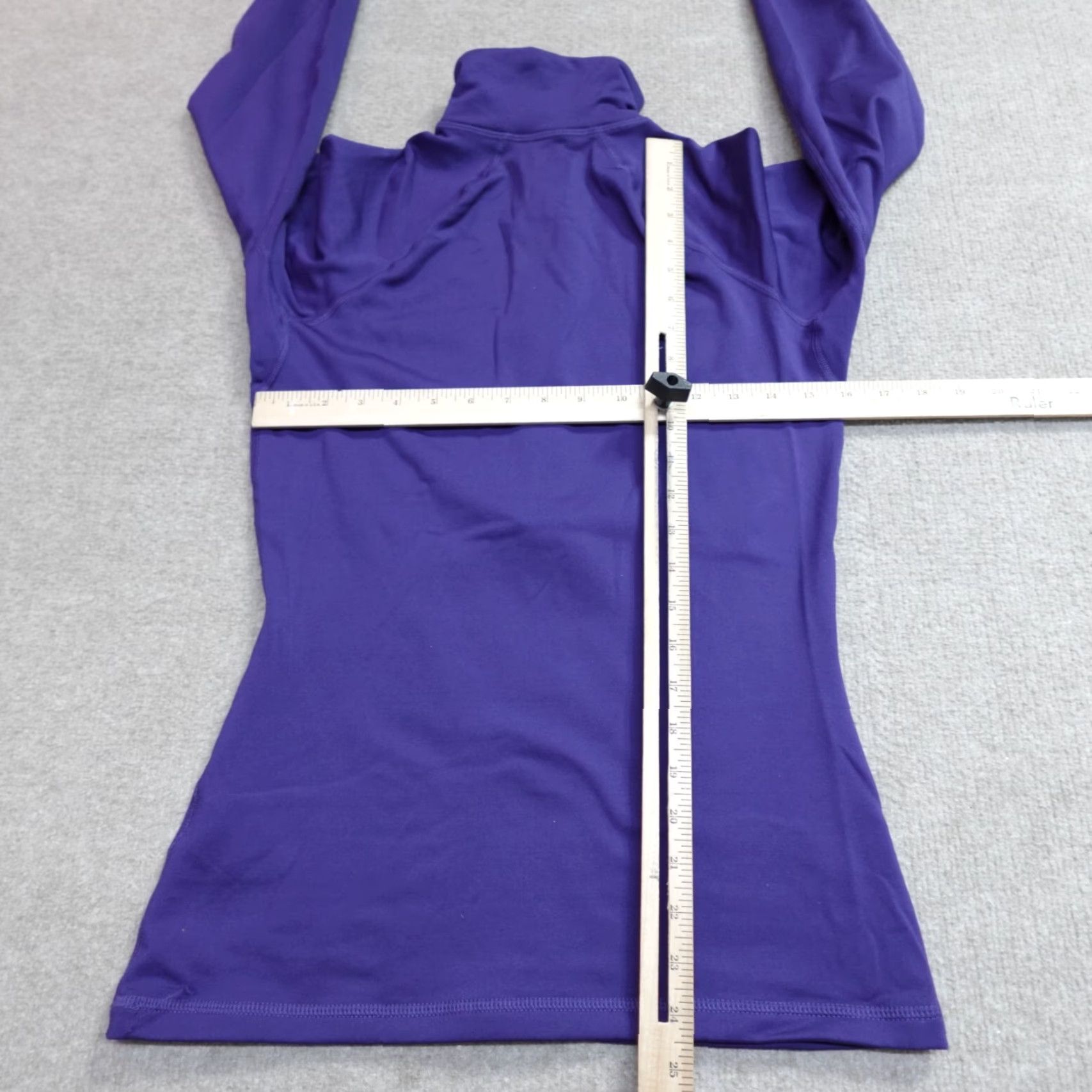 Nike Nike Pro Womens Pullover Sweatshirt 1/2 Zip Activewear Purple Navy XS-XL? Size M / US 6-8 / IT 42-44 - 7 Thumbnail