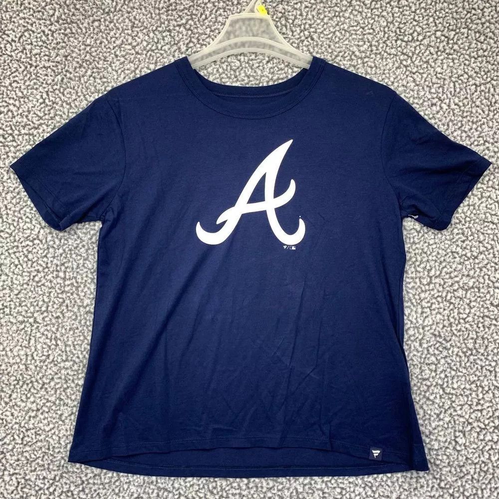 Other Atlanta Braves Shirt Women M Fanatics Short Sleeve Cotton Size M / US 6-8 / IT 42-44 - 1 Thumbnail