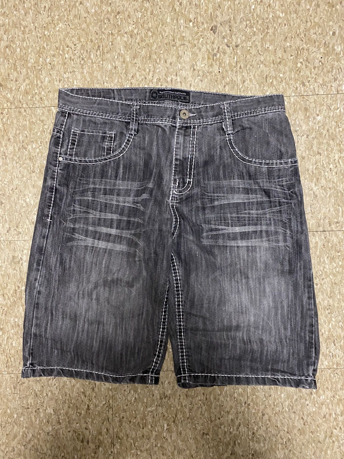 Southpole × Vintage Baggy stone wash south pole Jorts Size US 40 / EU 56 - 2 Thumbnail