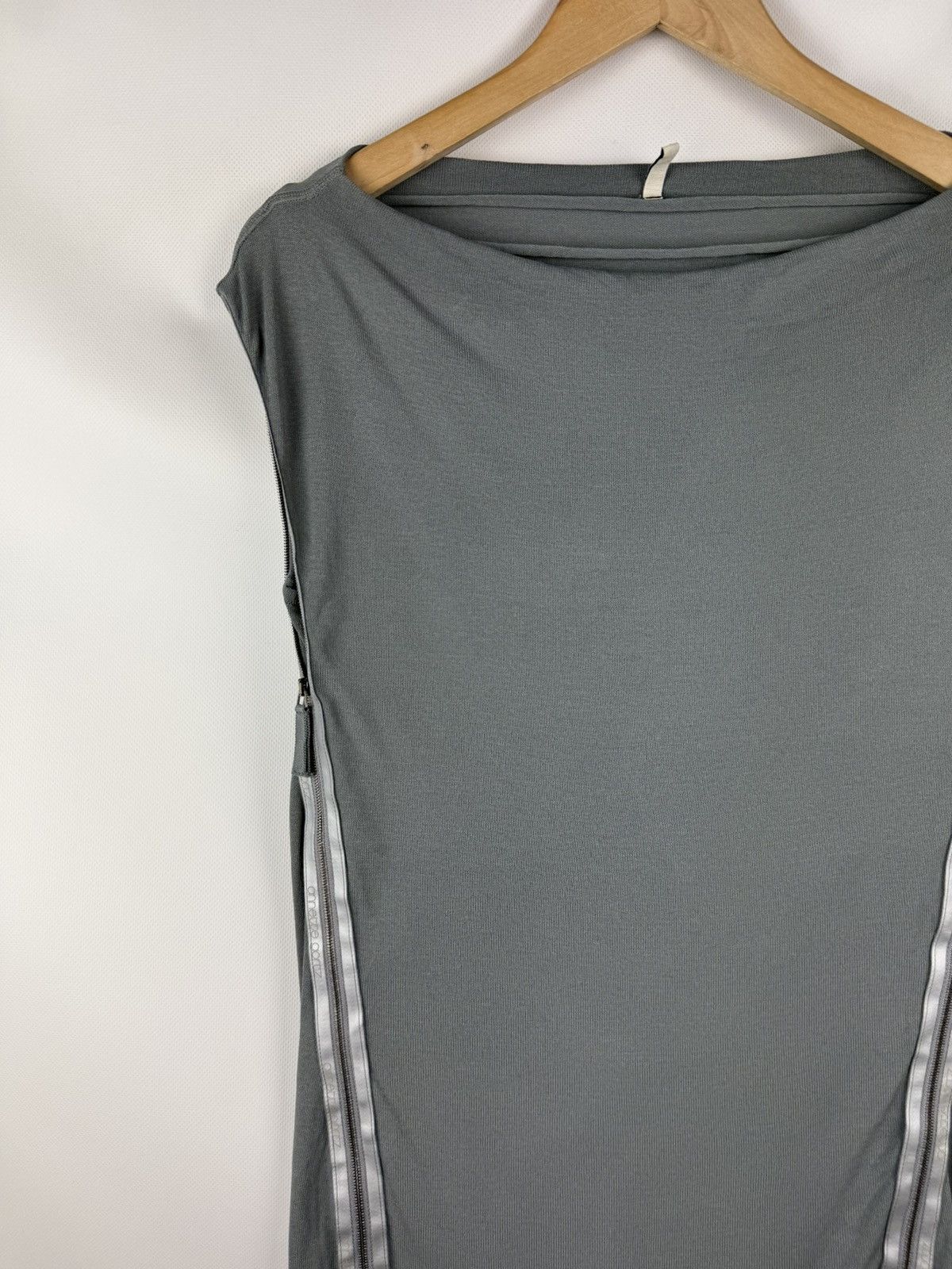 Annette Gortz Annette Gortz Avant-Garde Sleeveless Viscose Full Zip Dress Size S / US 4 / IT 40 - 5 Thumbnail