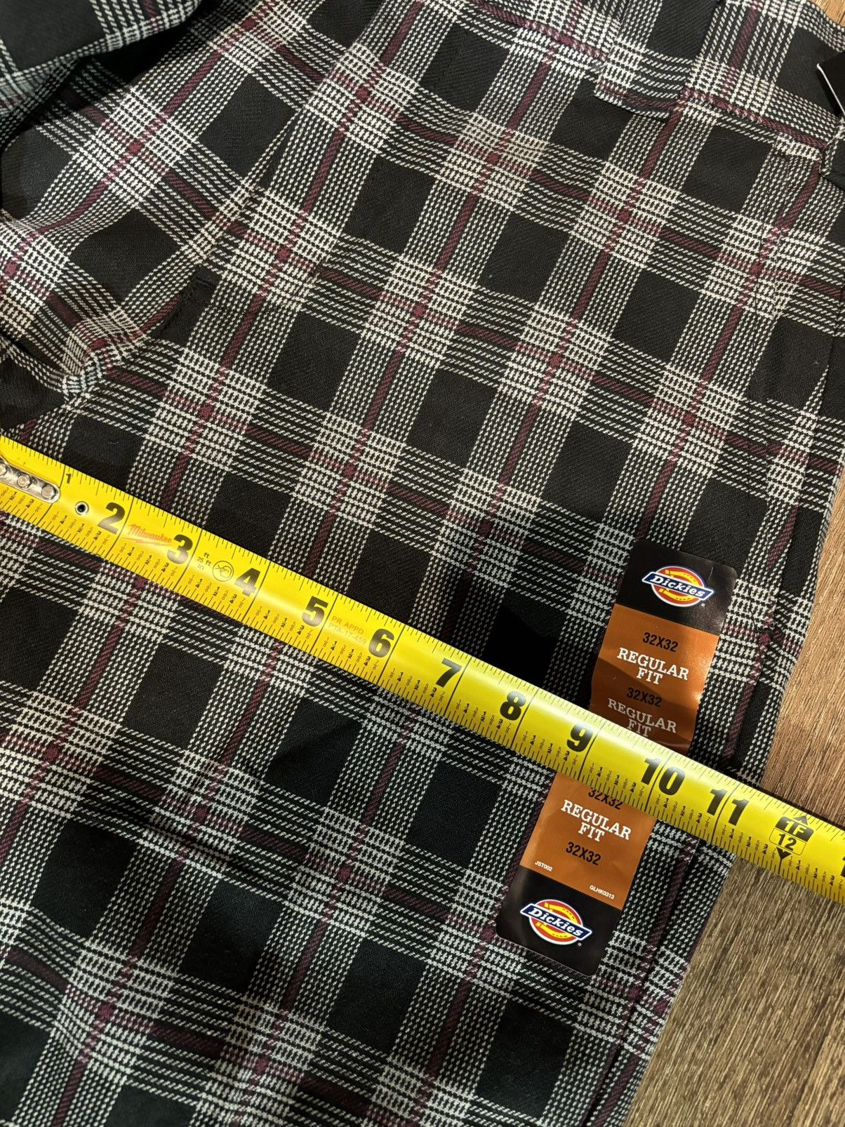 Dickies × Vintage ***FINAL DROP***RARE BNWT DICKIES REGULAR FIT CHECKER 32x32 Size US 32 / EU 48 - 8 Thumbnail