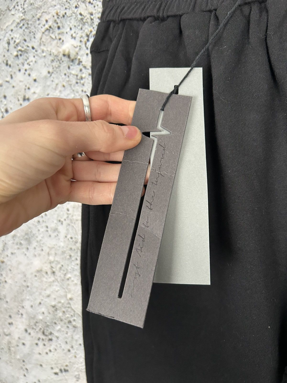 First Aid To The Injured First Aid To The Injured Black Avantgarde Sweatpants Archive Size US 30 / EU 46 - 7 Thumbnail