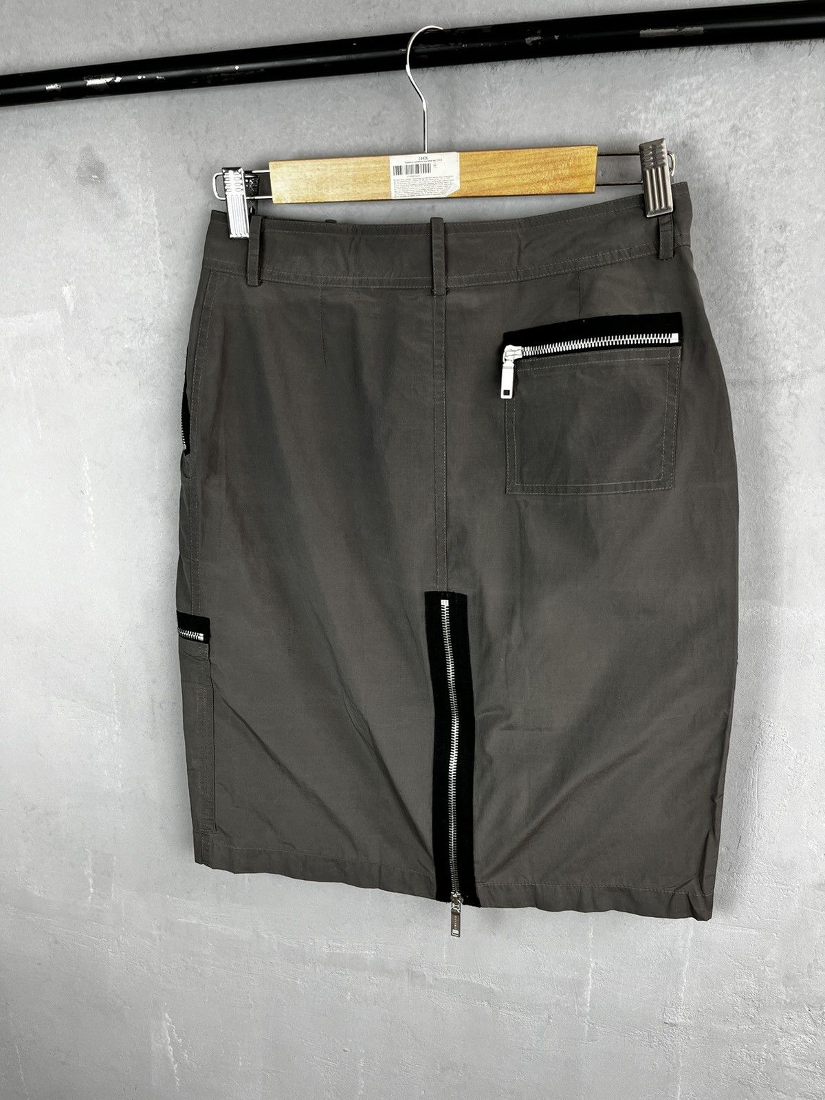 Celine × Designer Celine zip skirt Size 25" / US 0 / IT 36 - 9 Thumbnail