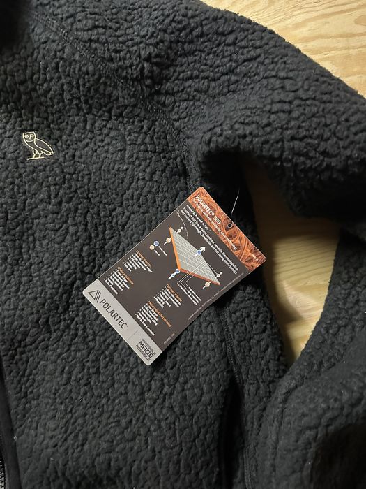 Octobers Very Own OVO reversible Sherpa lightweight jacket - medium ...