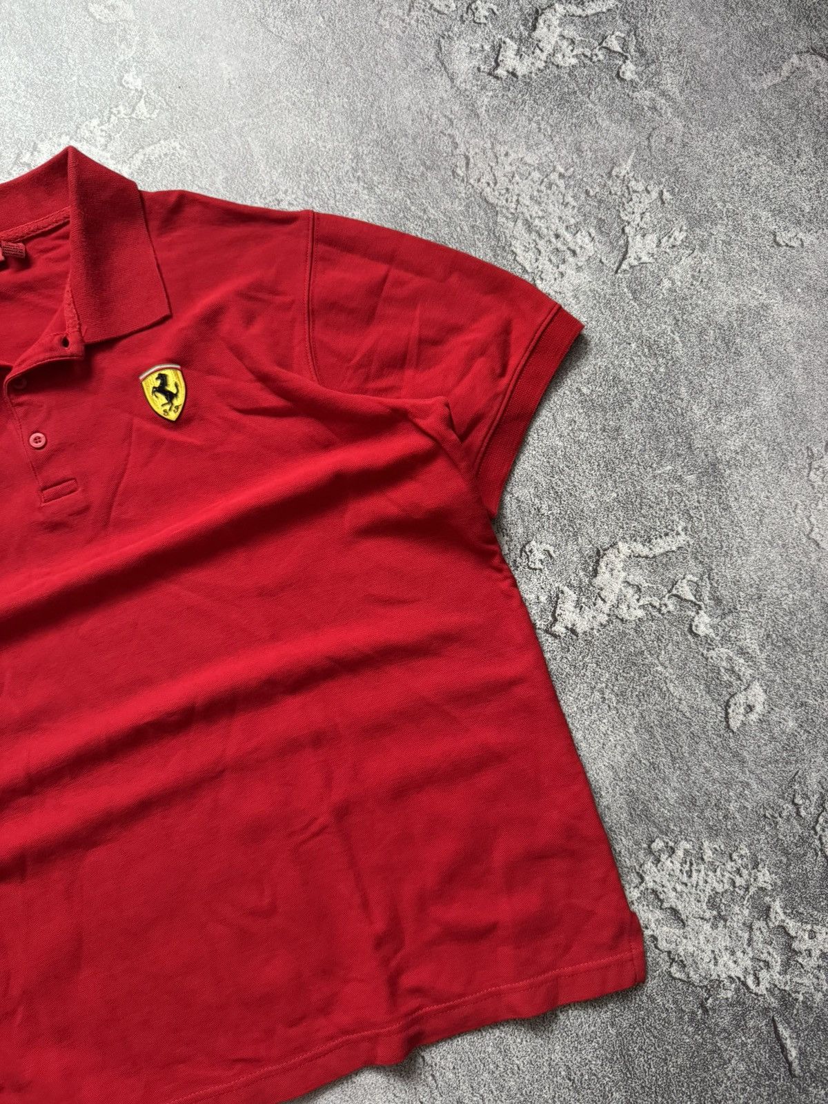 Ferrari × Vintage Ferrari XL Red polo tee T-shirt tank racing Size US XL / EU 56 / 4 - 6 Thumbnail