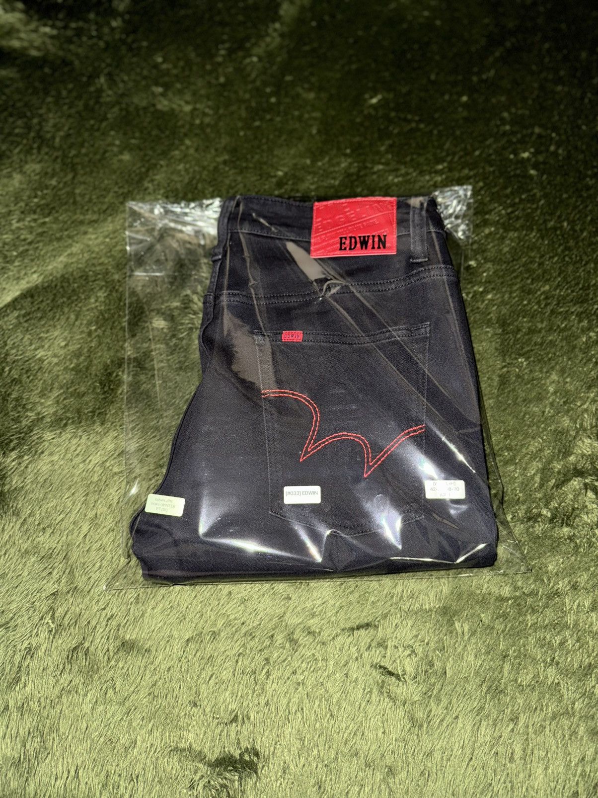 Edwin [31] EDWIN Japan Winter Cotton Pants Washed Black Size US 31 - 13 Thumbnail