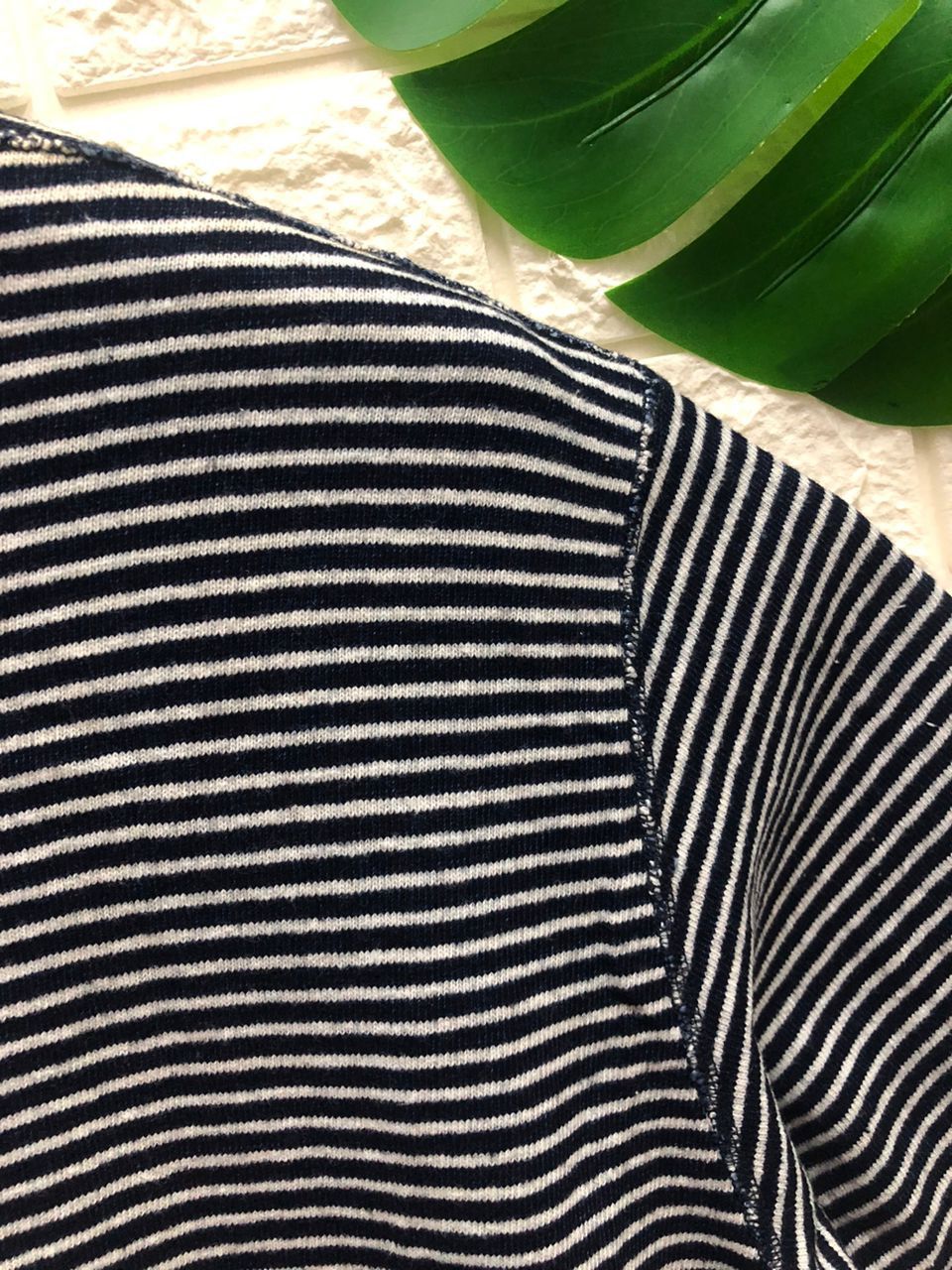 Designer vintage PALAS PALACE Striped black white made in japan Size US M / EU 48-50 / 2 - 4 Thumbnail