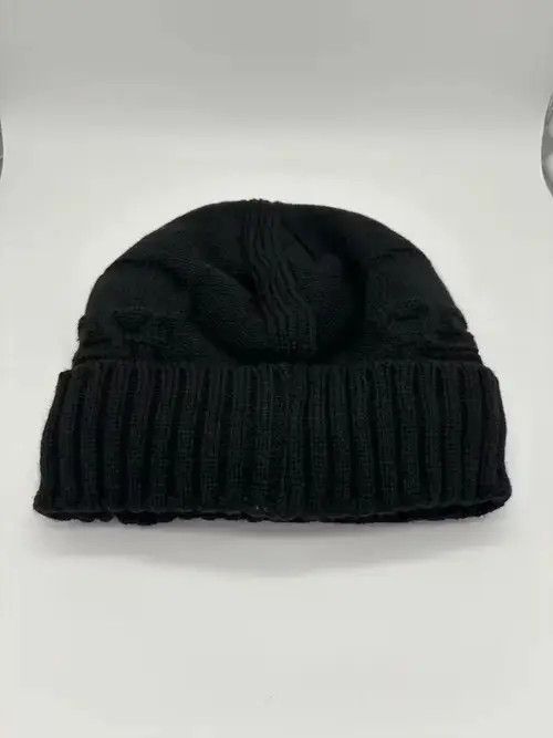 Other Skull Knitted Beanie (black) Size ONE SIZE - 4 Thumbnail