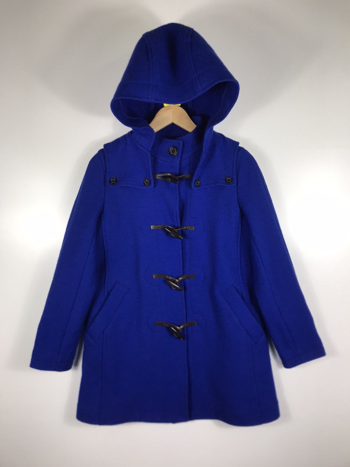 🔥Mackintosh Philosophy Hooded Wool Duffle Coat Jacket
