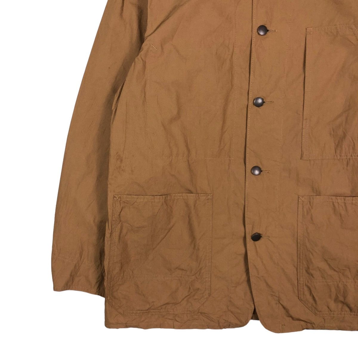 Japanese Brand 🔥VINTAGE DUCK CANVAS CHORE JACKET UNIQLO JAPAN ISSEY MIYAKE Size US L / EU 52-54 / 3 - 4 Thumbnail