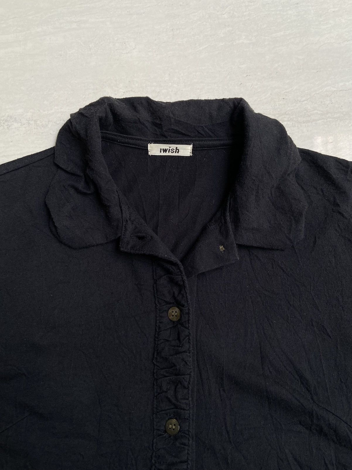 Japanese Brand Y’S BIS I WISH Navy Shirt Size US XS / EU 42 / 0 - 9 Thumbnail