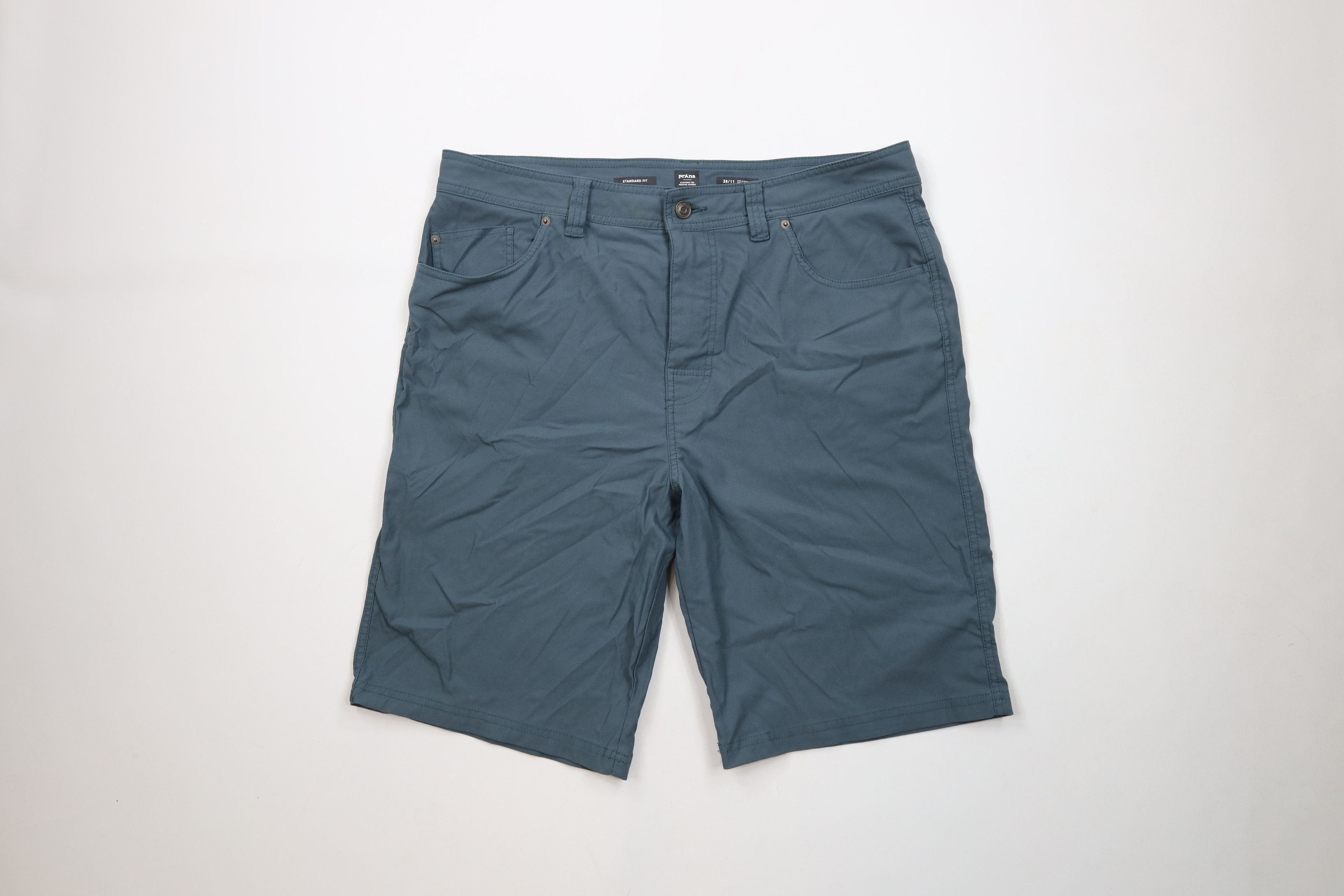 Prana × Vintage prAna Breathe Brion II Hiking Trail Mountain Shorts Teal Size US 38 / EU 54 - 1 Thumbnail