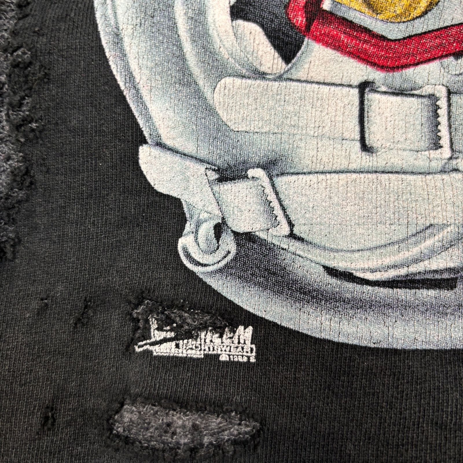 Salem Sportswear × Vintage VTG 90s Salem Upcycled Wisconsin Badgers Sweatshirt Men's L Size US L / EU 52-54 / 3 - 3 Thumbnail