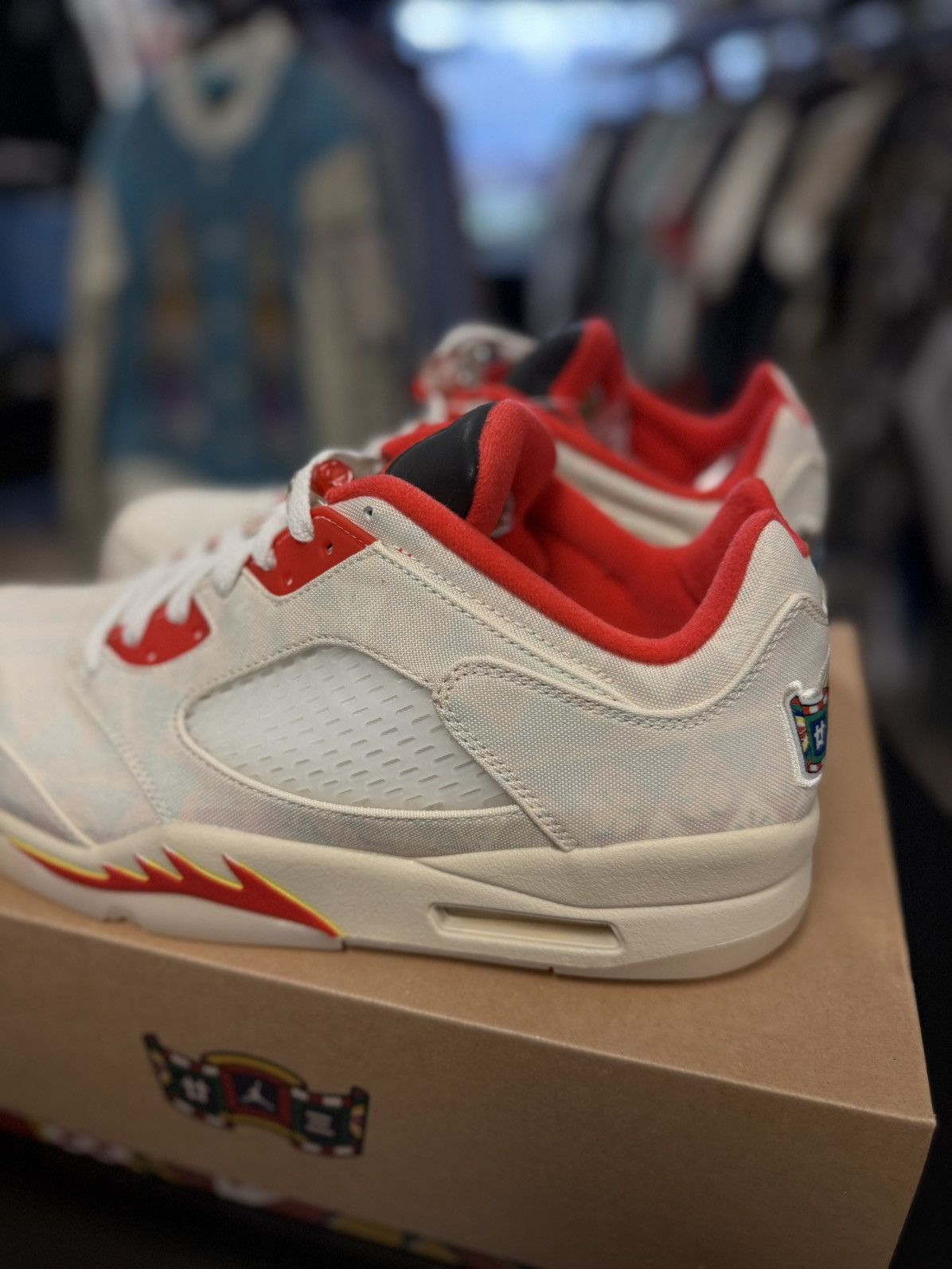 Jordan Brand × Nike Jordan 5 Chinese New Year Size 12 Brand New Size US 12 / EU 45 - 4 Thumbnail