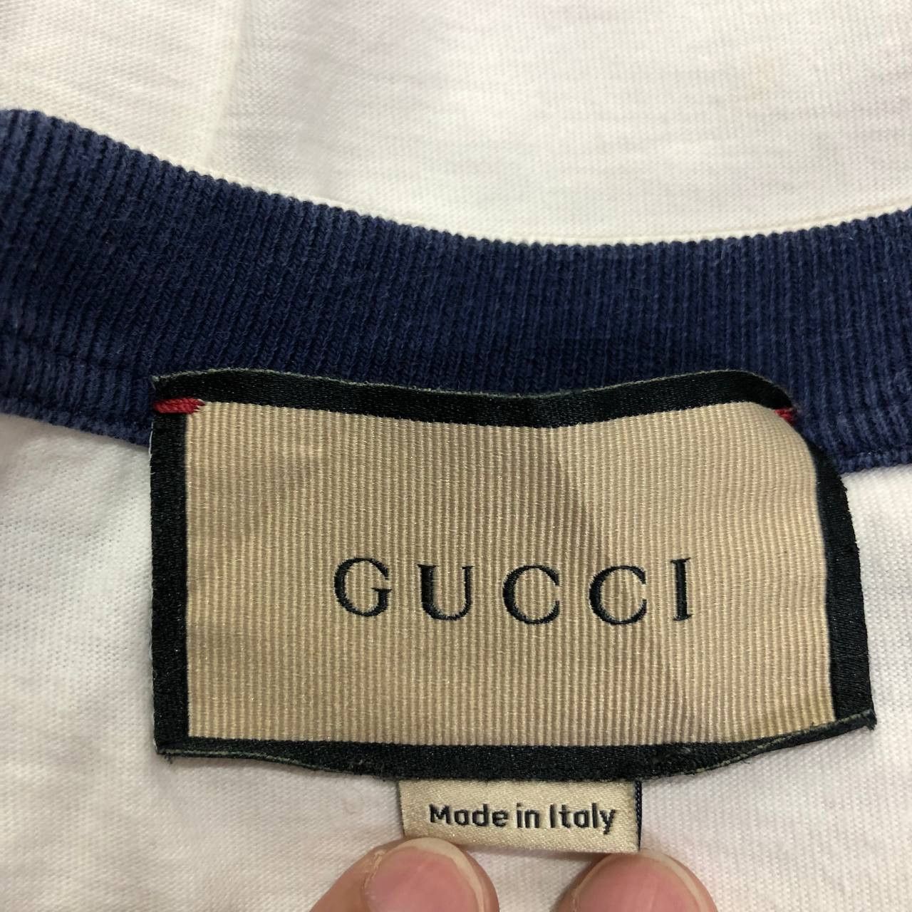 Gucci Gucci GG interlocking embroidered tee Size XXS / US 00 / IT 34 - 4 Thumbnail