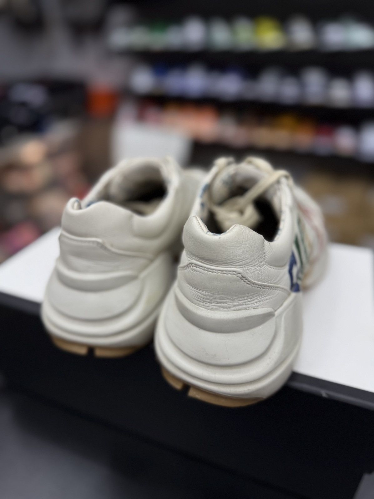 Gucci Gucci Women’s Rhyton Sneakers Size 39.5G/9.5US (W) Size US 9.5 / IT 39.5 - 10 Thumbnail