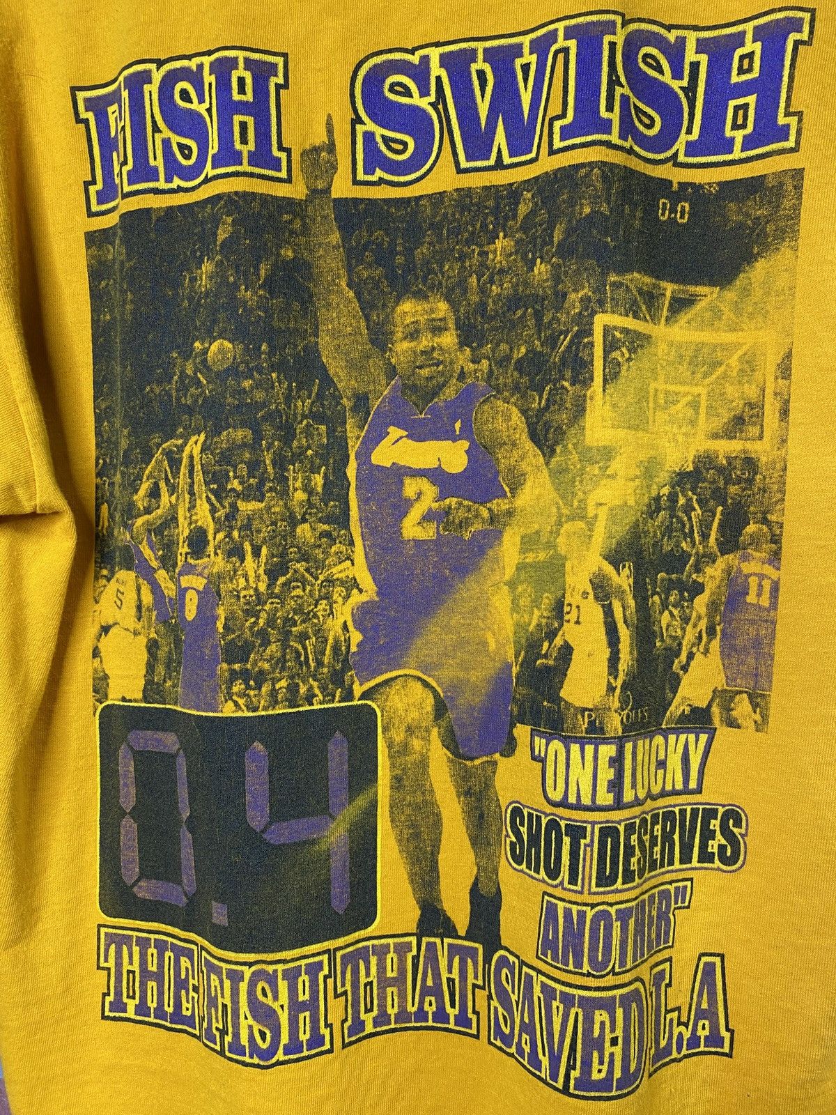 NBA Vintage 00’ Lakers Roster Team Kobe Tee Shirt Size US M / EU 48-50 / 2 - 5 Thumbnail