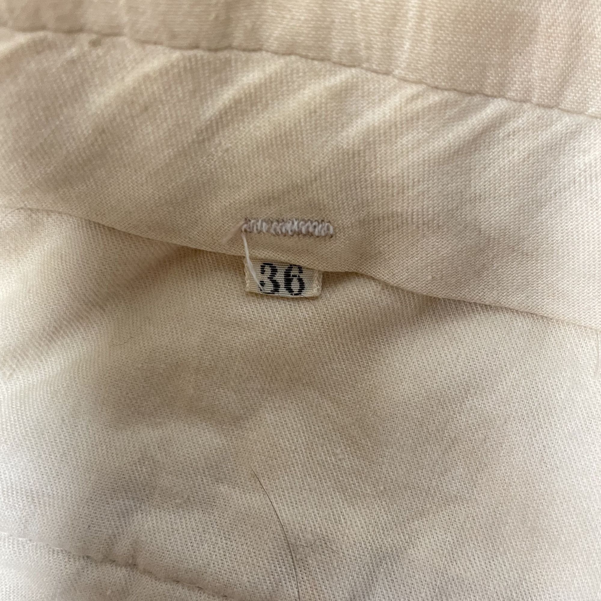 Other vtg Tan CORDUROY MoD Pants BELL BOTTOMS DISCO Trousers Size US 36 / EU 52 - 7 Thumbnail