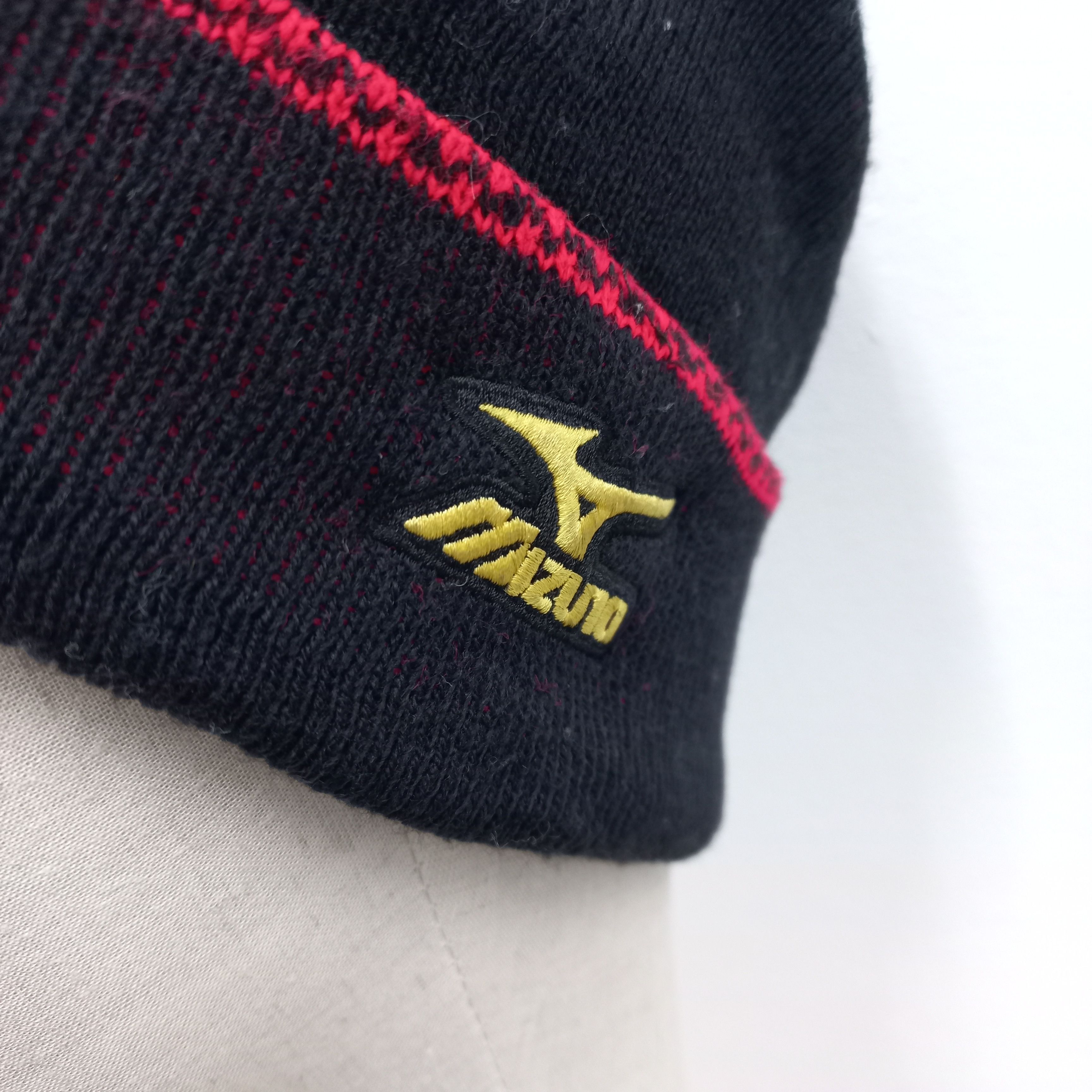 Mizuno Vintage mizunopro by mizuno spellout beanie hat Size ONE SIZE - 3 Thumbnail