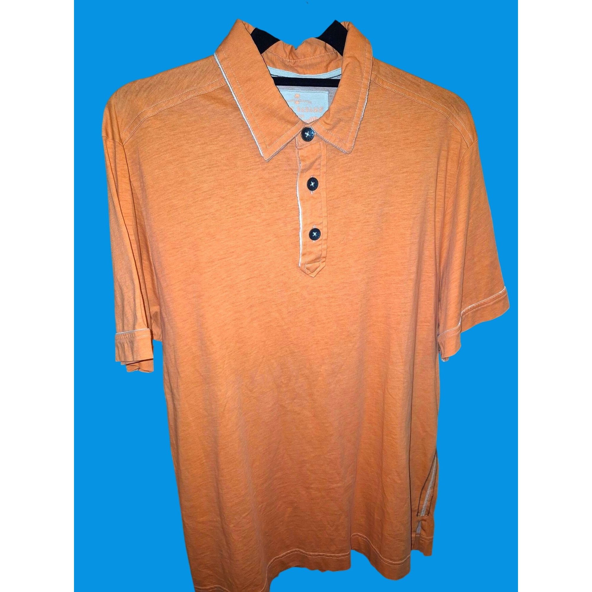 Tommy Bahama Tommy Bahama Mens Medium Orange Polo Shirt 100% Cotton Casua Size US M / EU 48-50 / 2 - 1 Thumbnail