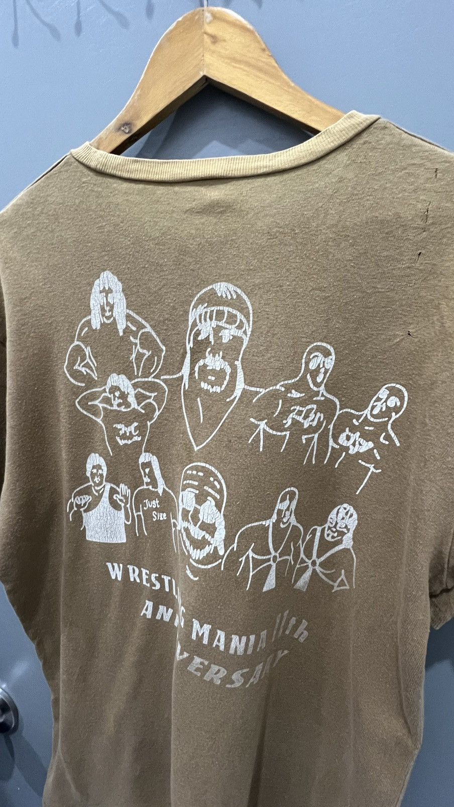 WWE Wrestling Mania 11th Abbiversary Size US XL / EU 56 / 4 - 8 Thumbnail