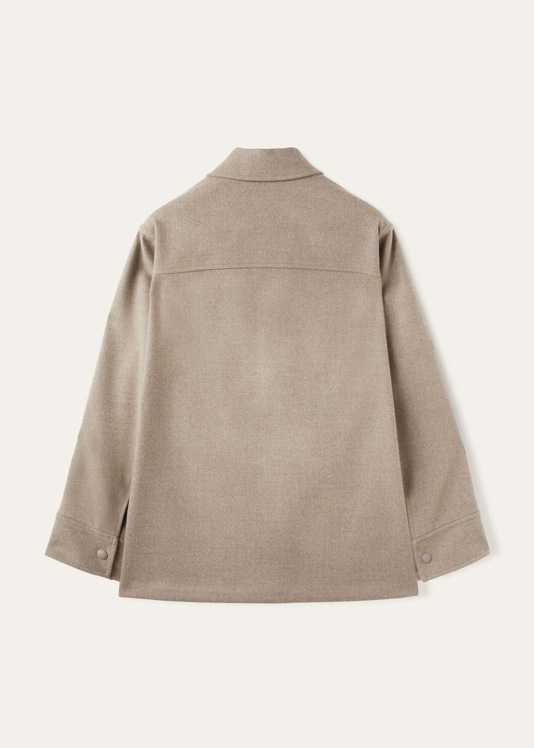 Loro Piana o1w1db10725 FAO3108 Darcy Overshirt in Beige Size US L / EU 52-54 / 3 - 6 Thumbnail
