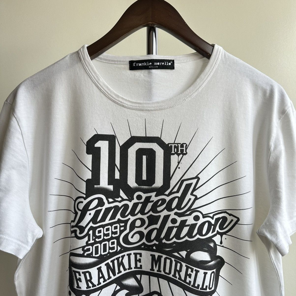 Frankie Morello × Vintage VINTAGE FRANKIE MORELLO LIMITED EDITION 10TH TEE Size US L / EU 52-54 / 3 - 2 Thumbnail
