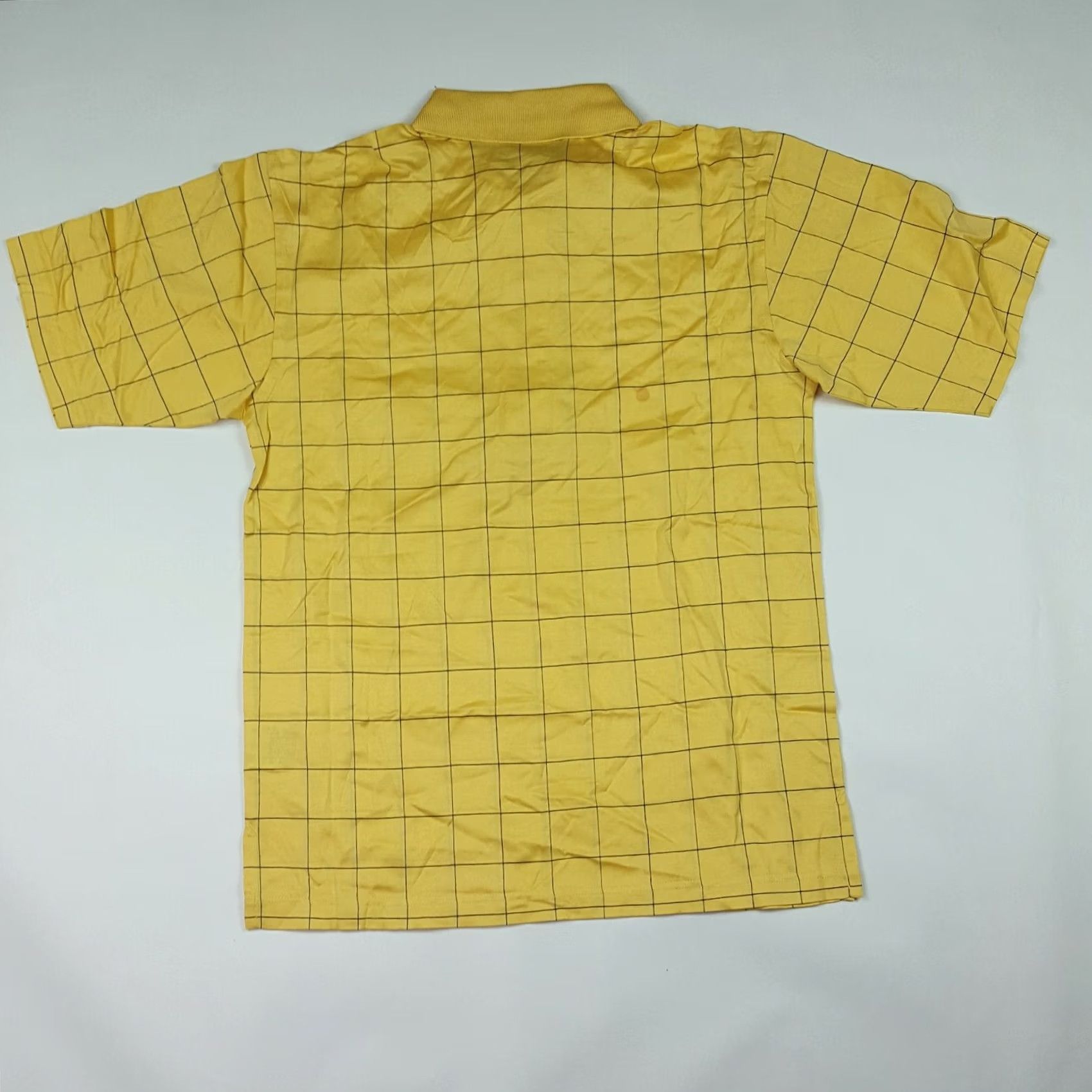 Vintage VINTAGE Outer Banks Yellow Checkered Plaid Golf Short Sleeve Polo Shirt Mens Size S Size US S / EU 44-46 / 1 - 5 Thumbnail