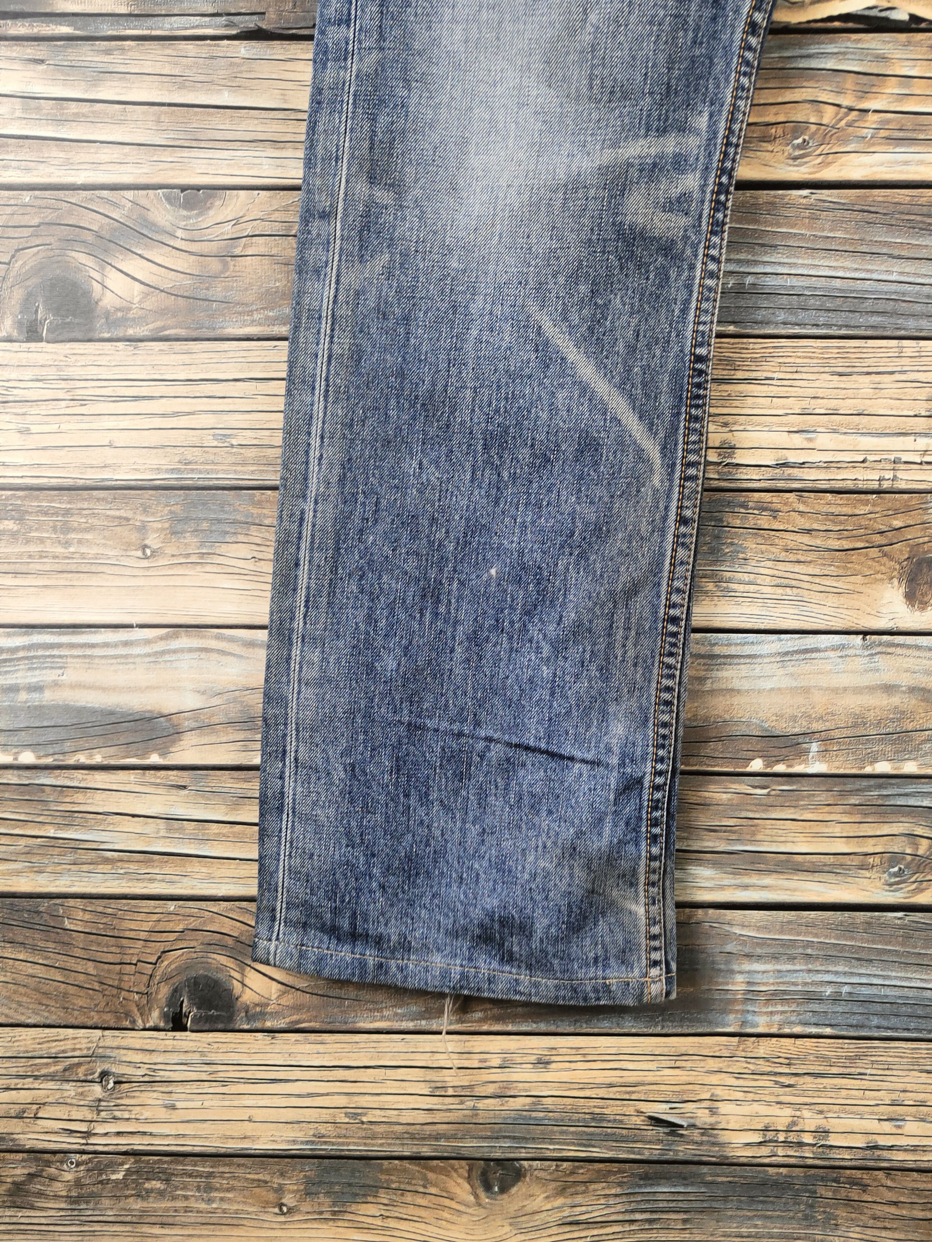 Levi's 507 Levi's Blue Distressed Ripped denim Jeans #S2813 Size US 30 / EU 46 - 4 Thumbnail