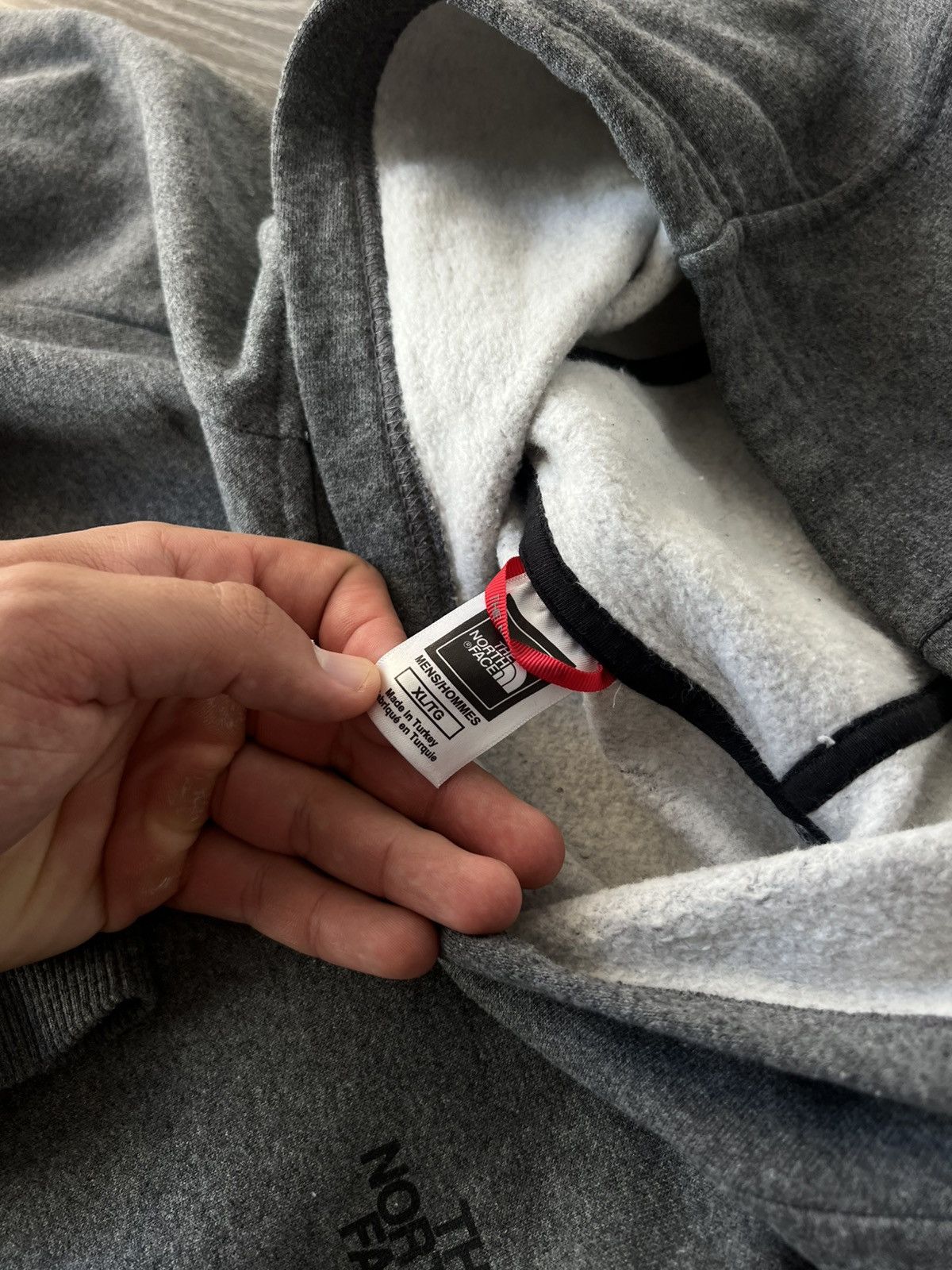 The North Face The North Face TNF Big Logo Gorpcore Gray Mens Hoodie Size US XL / EU 56 / 4 - 15 Thumbnail