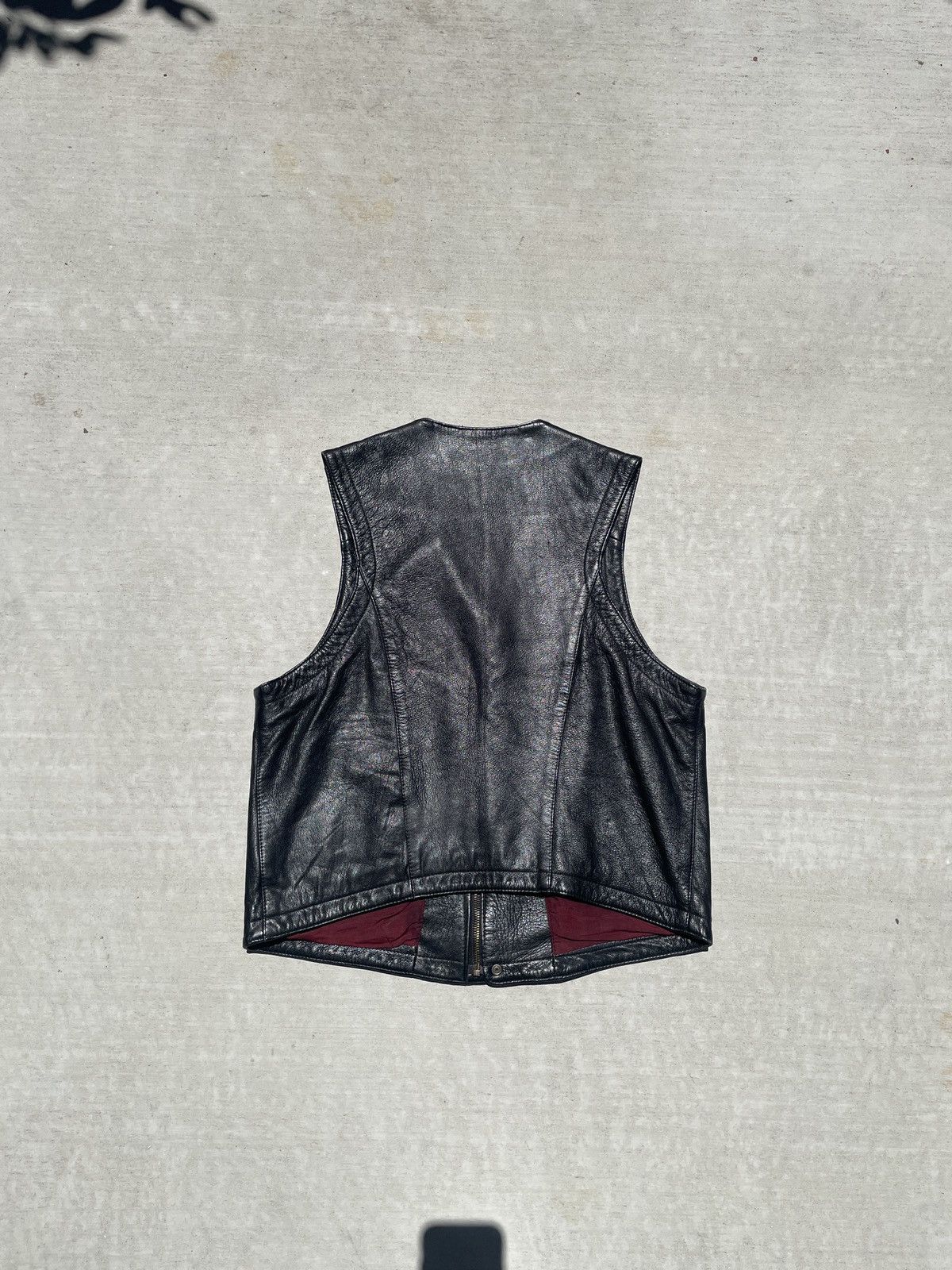 Emporio Armani Emporio Armani Leather Vest | Grailed