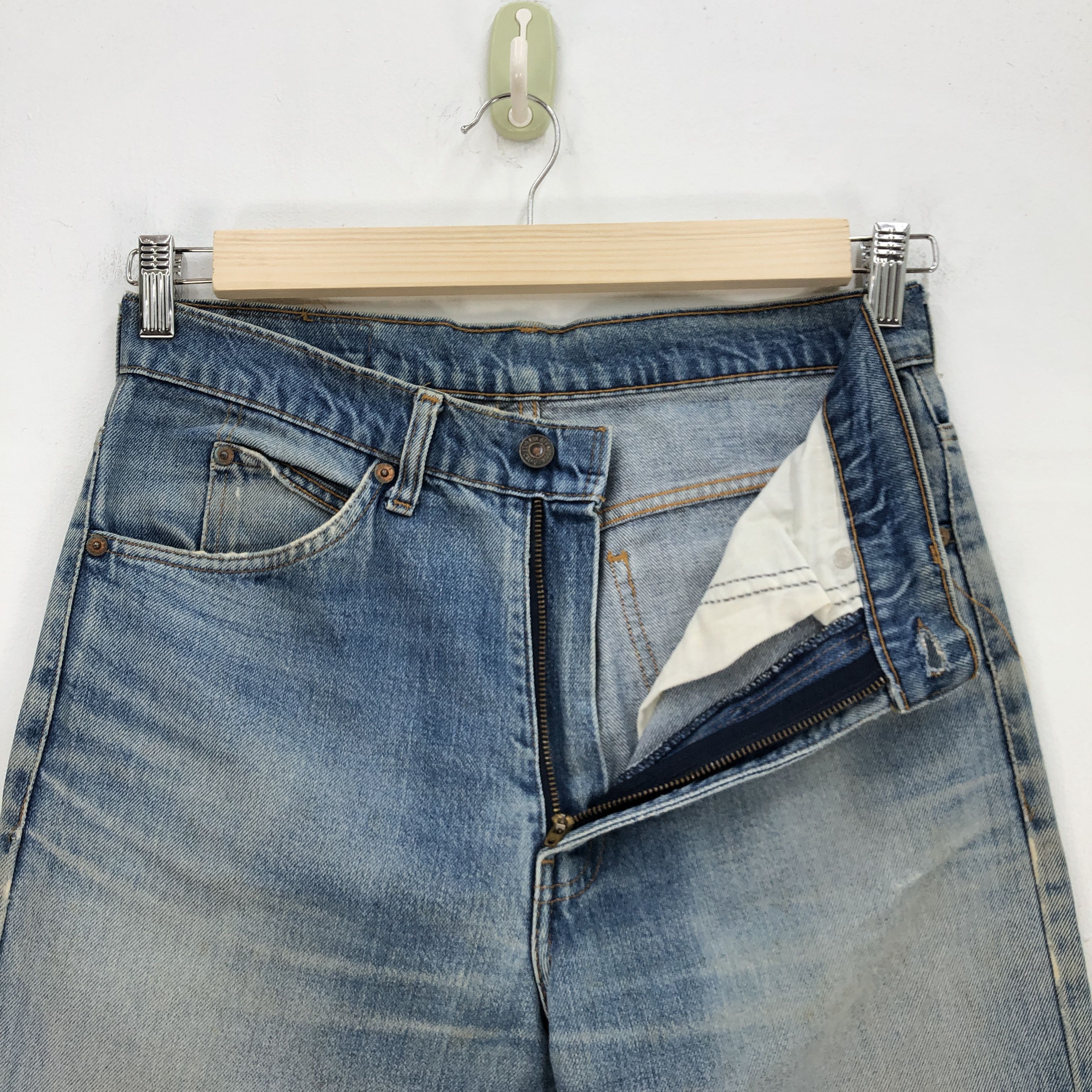 Levi's Vintage 80s Levis Distressed Jeans Levis 515 Stonewash Denim Size US 30 / EU 46 - 5 Thumbnail