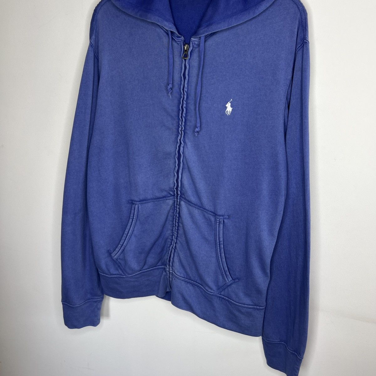 Polo Ralph Lauren Polo Ralph Lauren Hoodie Sweatshirt Hooded Blue Pony Logo Size US M / EU 48-50 / 2 - 2 Thumbnail