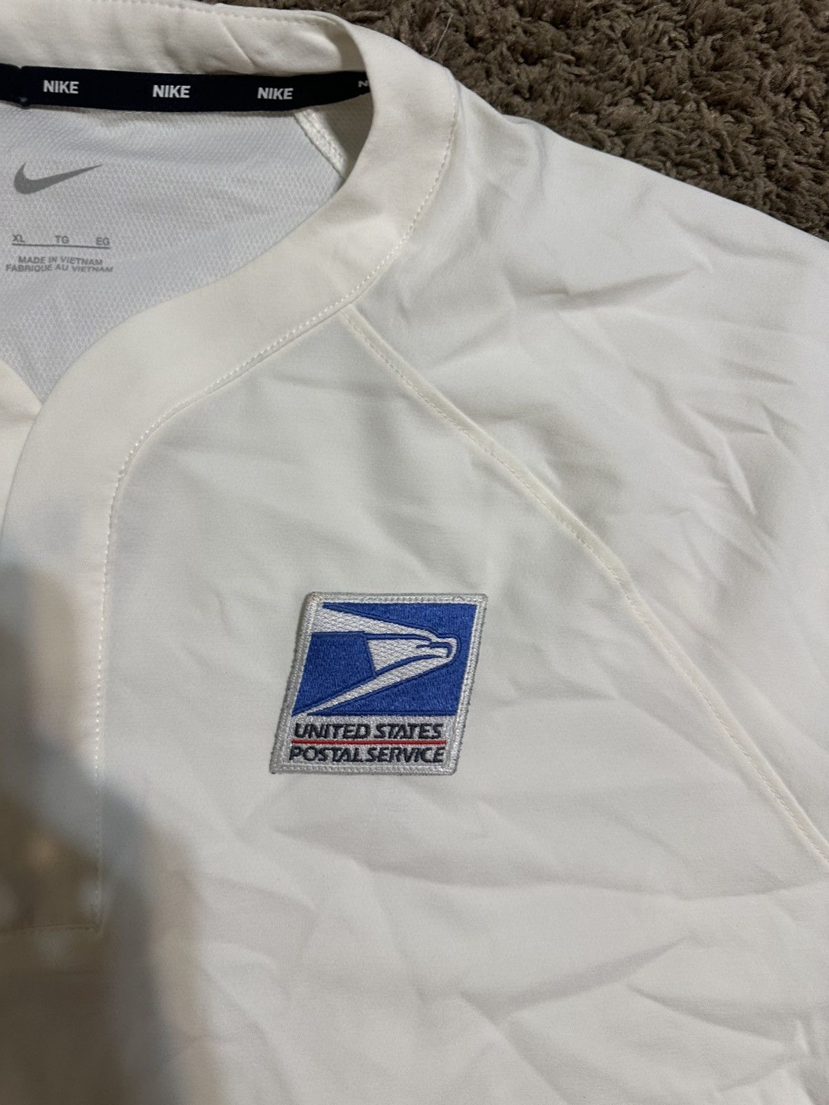 Nike Vintage Nike USPS windbreaker pullover shirt 00s size xl Size US XL / EU 56 / 4 - 2 Thumbnail