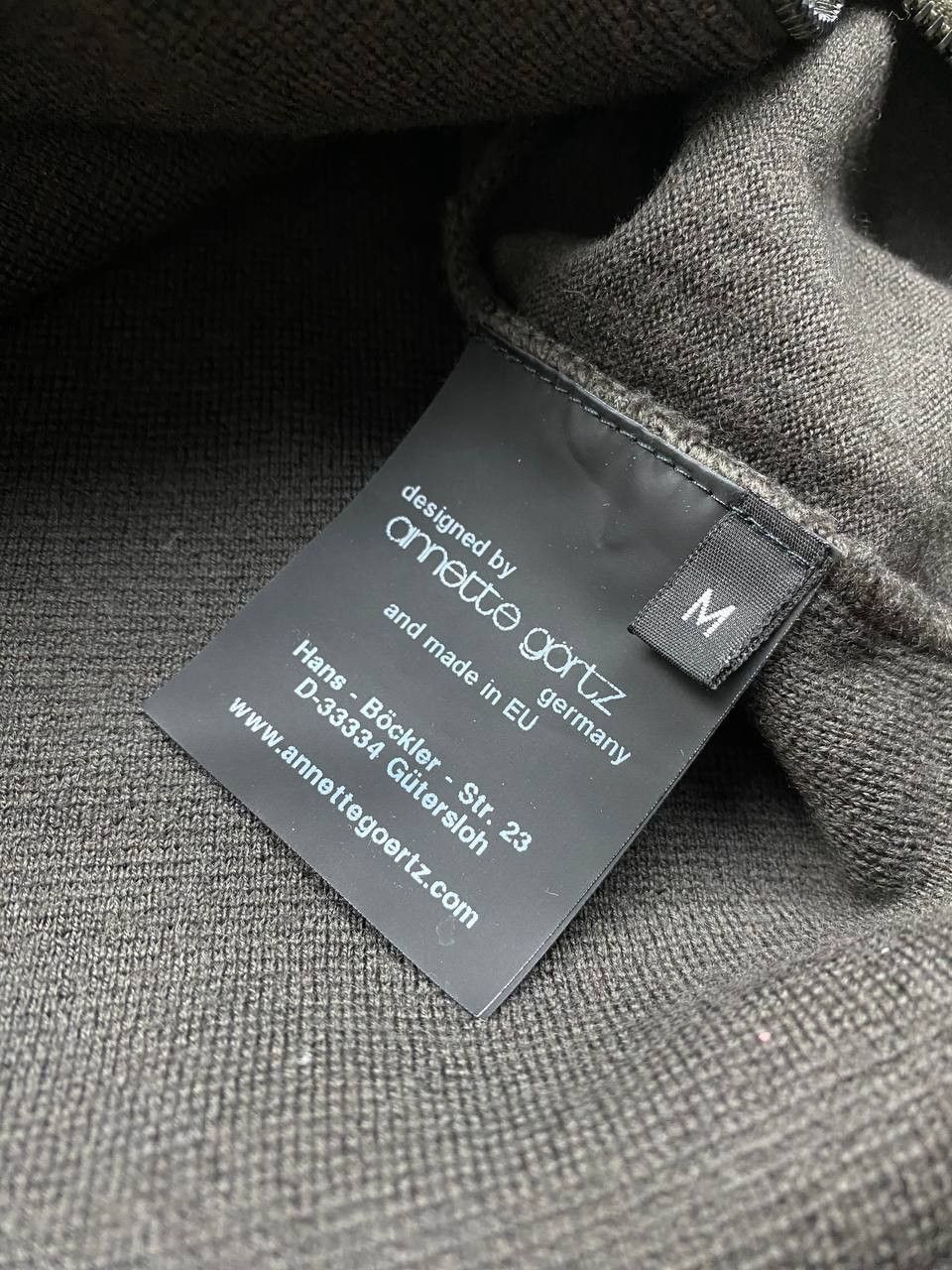 Japanese Brand ANNETTE GORTZ Gray Short Sleeve Oversized Wide Pullover Size M / US 6-8 / IT 42-44 - 6 Thumbnail